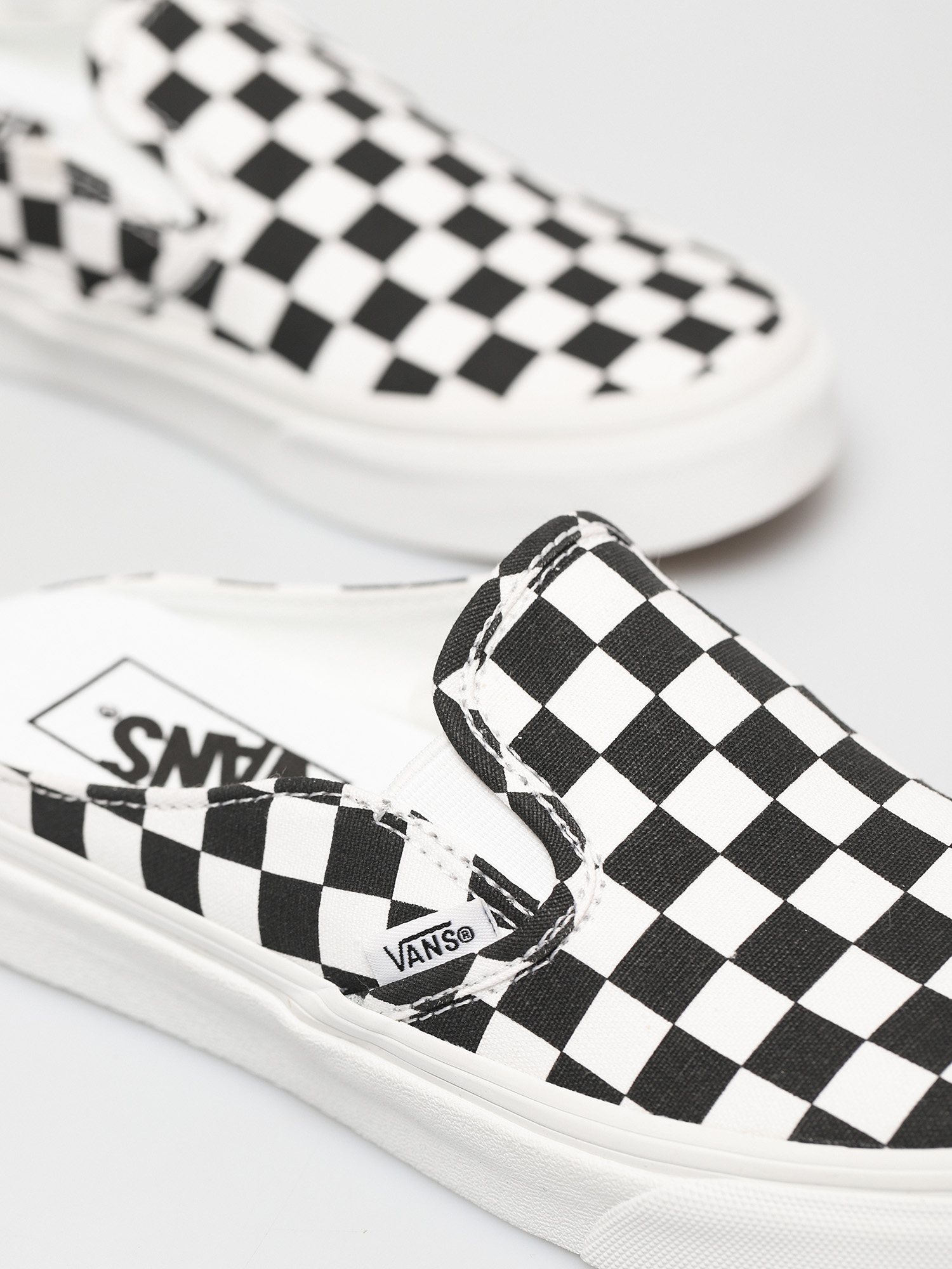 Buty Vans Classic Slip On Mule (checkerboard black/true white)