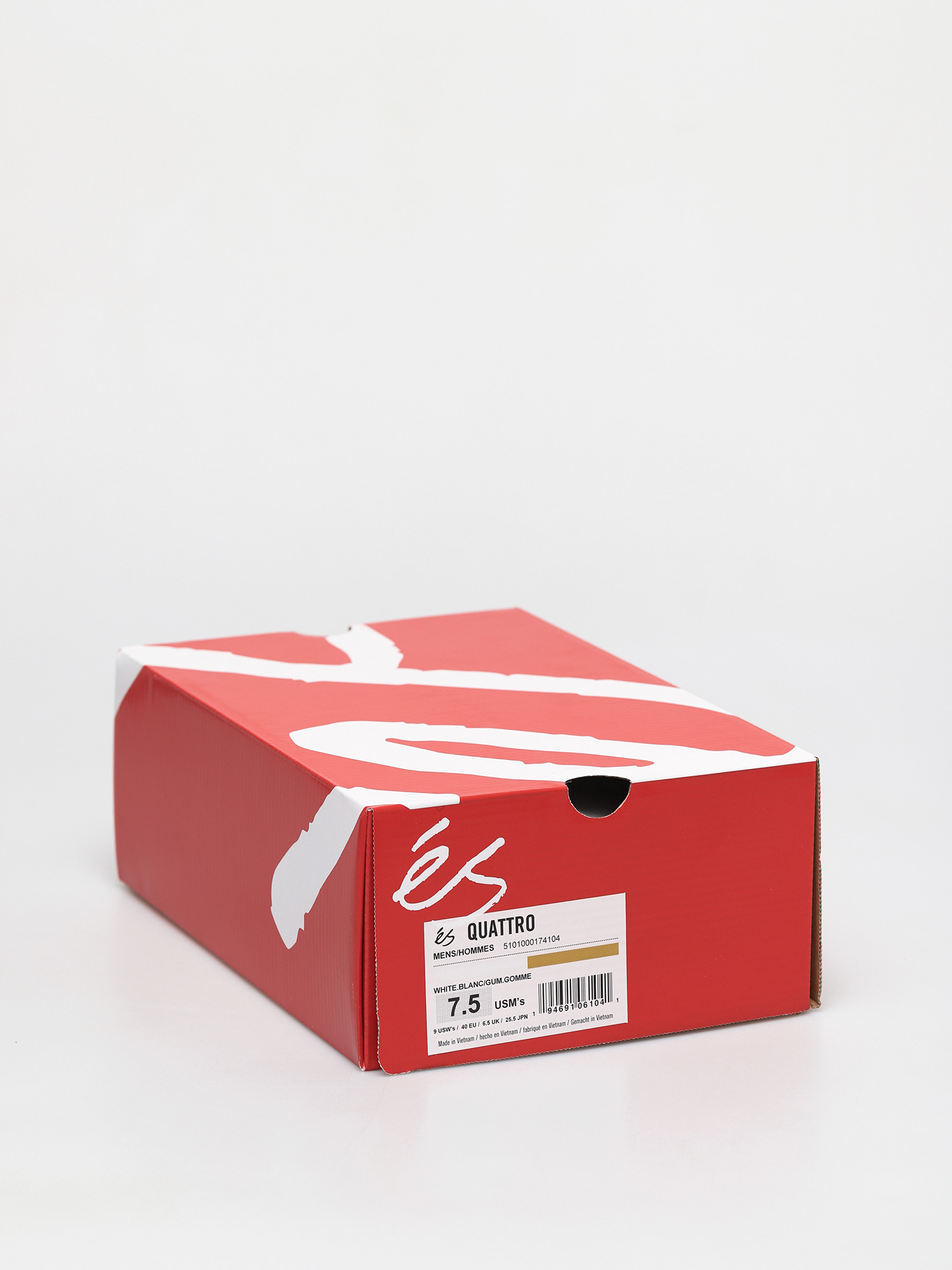Buty eS Quattro (white/gum)