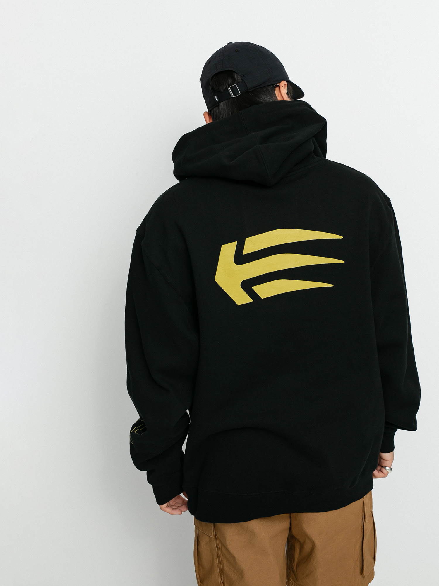 Bluza z kapturem Etnies Joslin HD (black/gold)