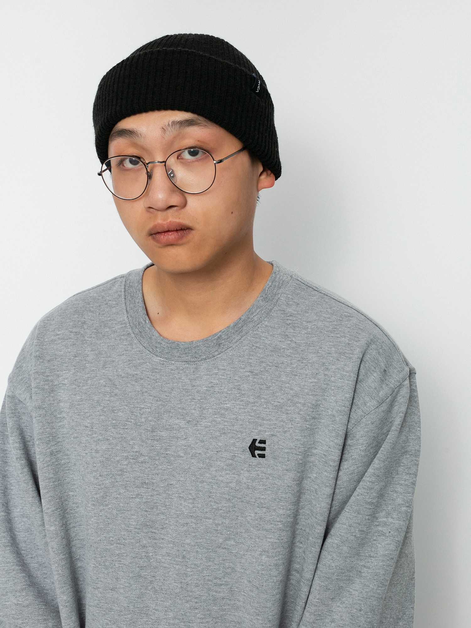 Bluza Etnies Icon Crew (grey/heather)