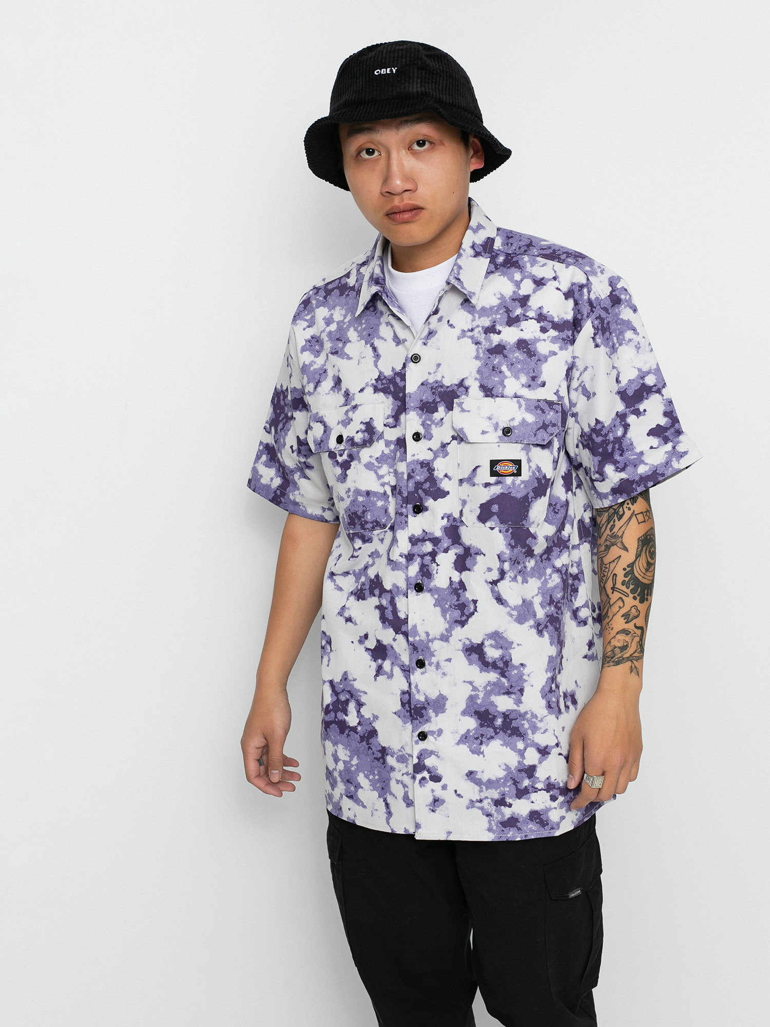 Koszula Dickies Sunburg (purple gumdrop)