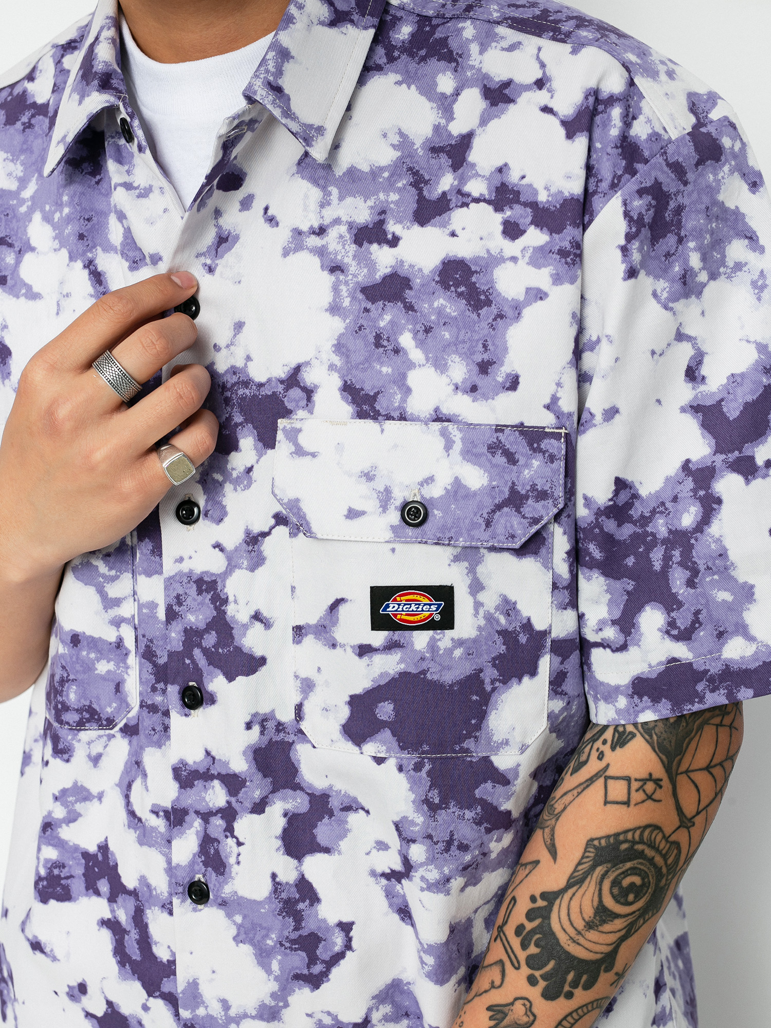 Koszula Dickies Sunburg (purple gumdrop)