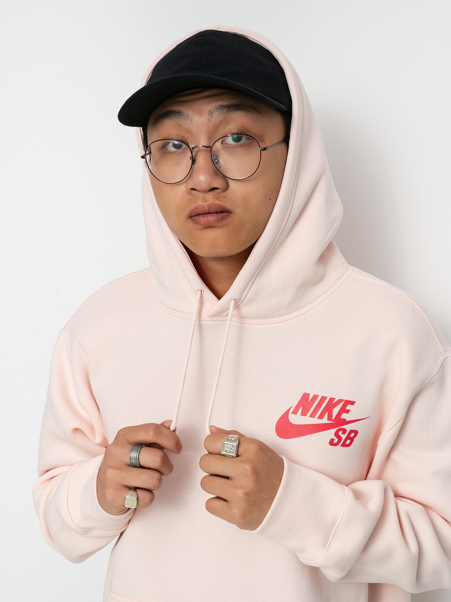 Bluza Nike SB Icon (orange pearl/lt fusion red)