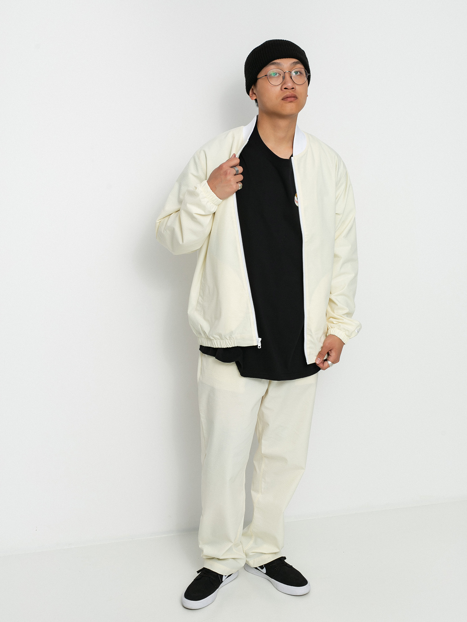 Kurtka Nike SB Seersucker (coconut milk/white)
