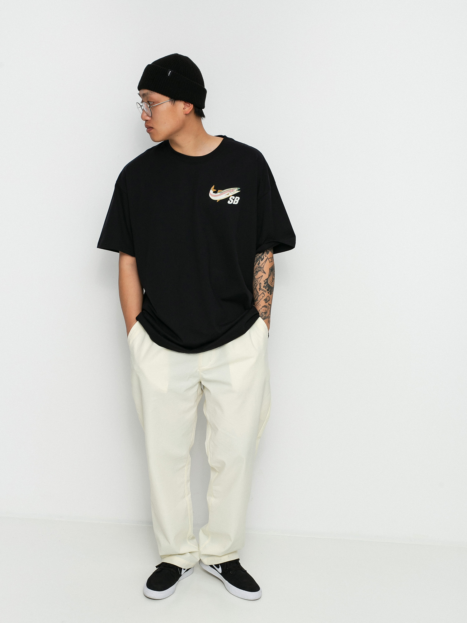Spodnie Nike SB Seersucker (coconut milk)