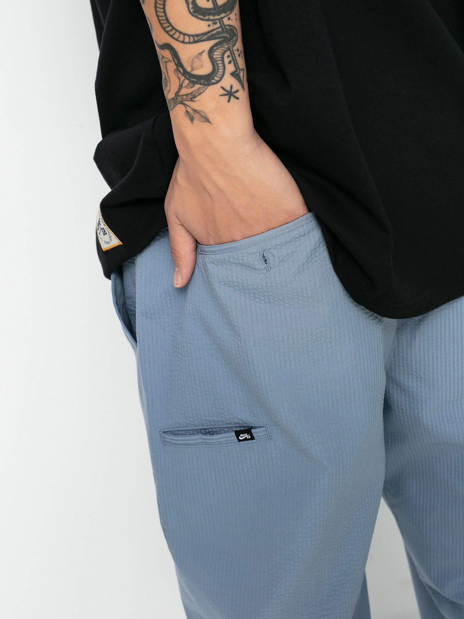 Spodnie Nike SB Seersucker (ashen slate)