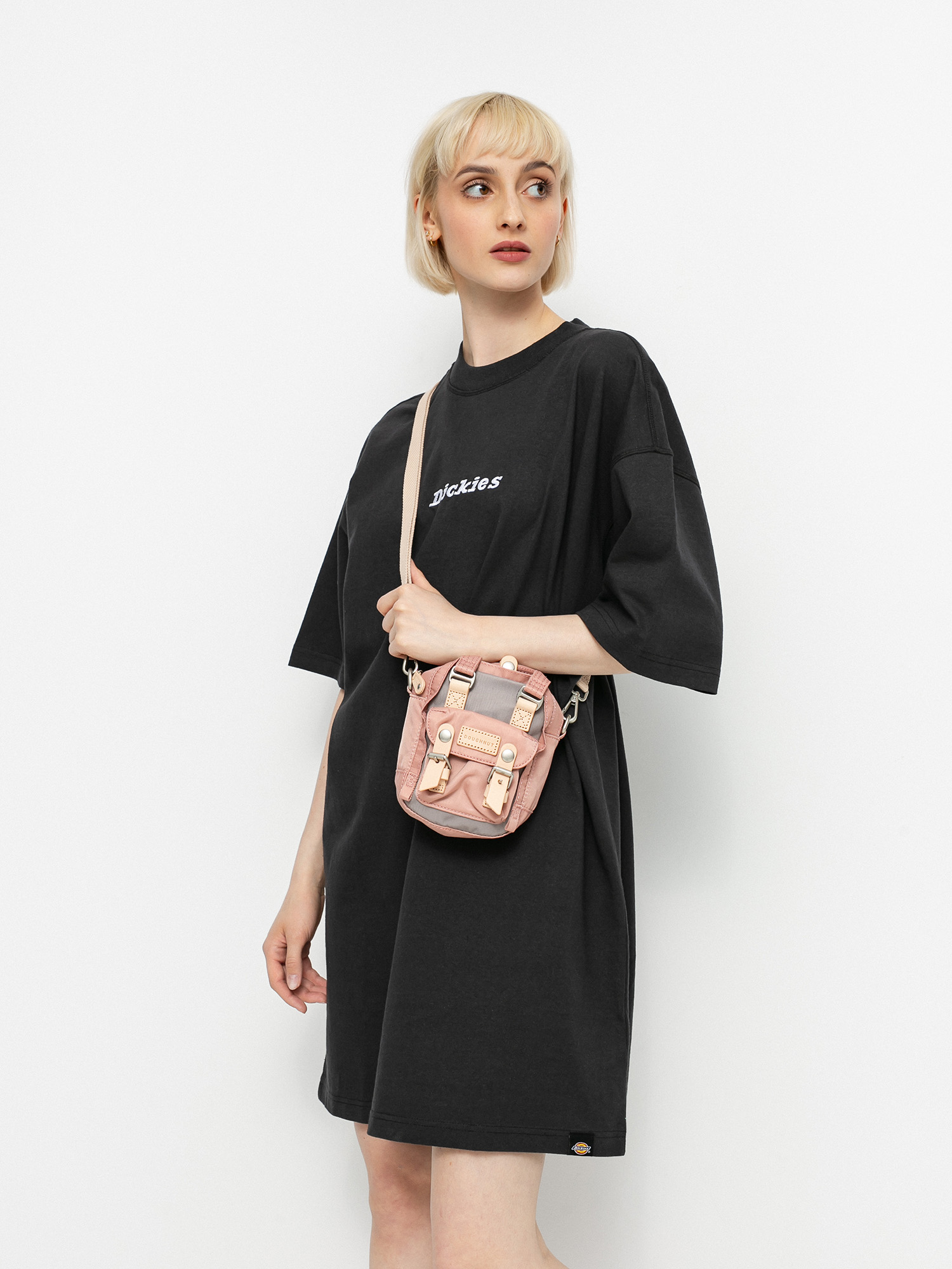 Saszetka Doughnut Macaroon Tiny (lavender x rose)