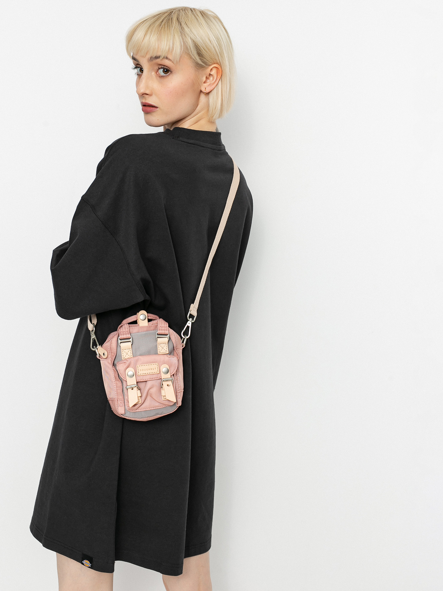 Saszetka Doughnut Macaroon Tiny (lavender x rose)