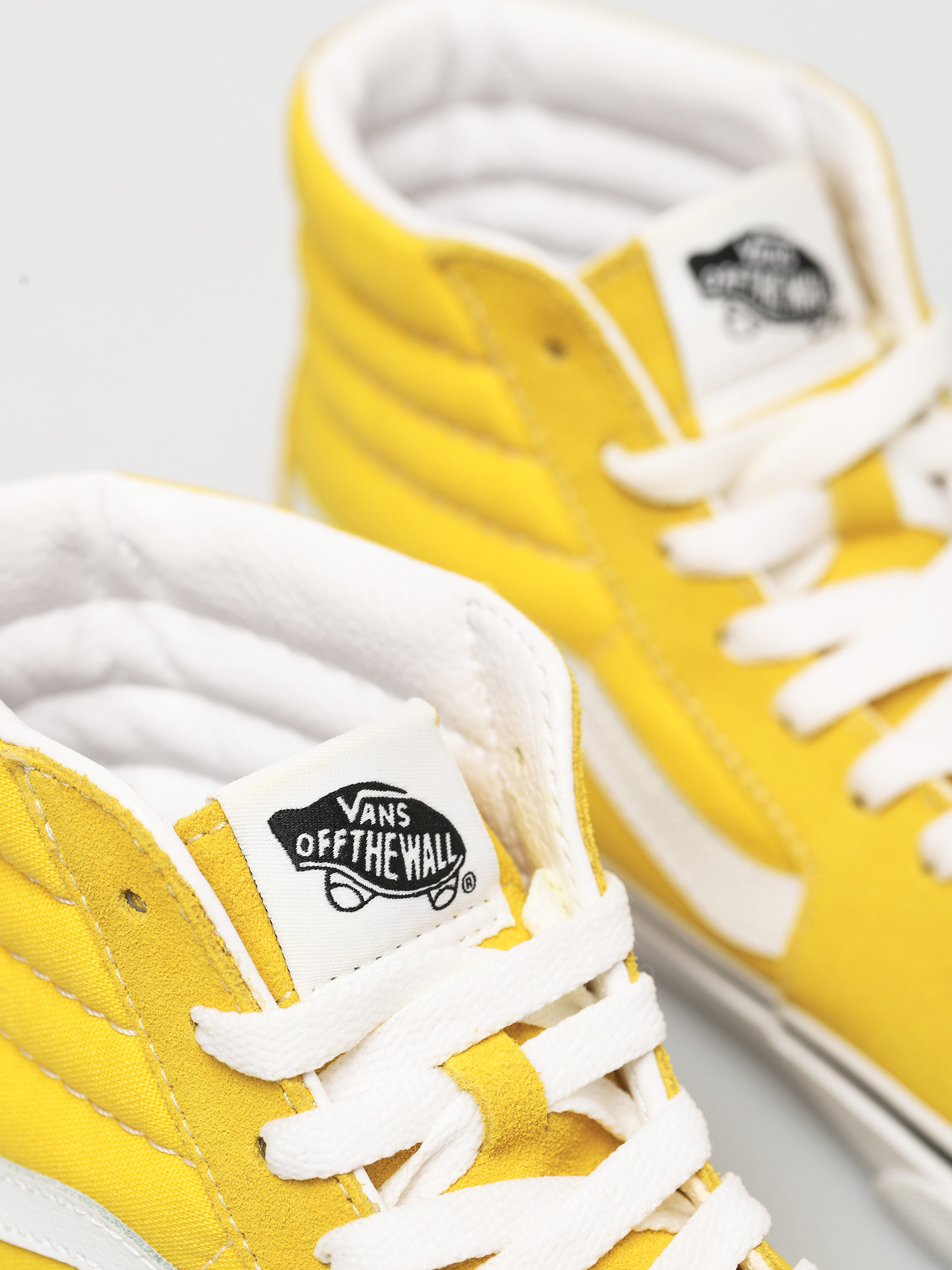Buty Vans Sk8 Hi (cyber yellow/true white)