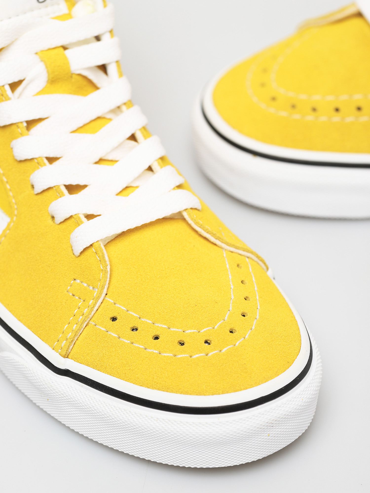 Buty Vans Sk8 Hi (cyber yellow/true white)