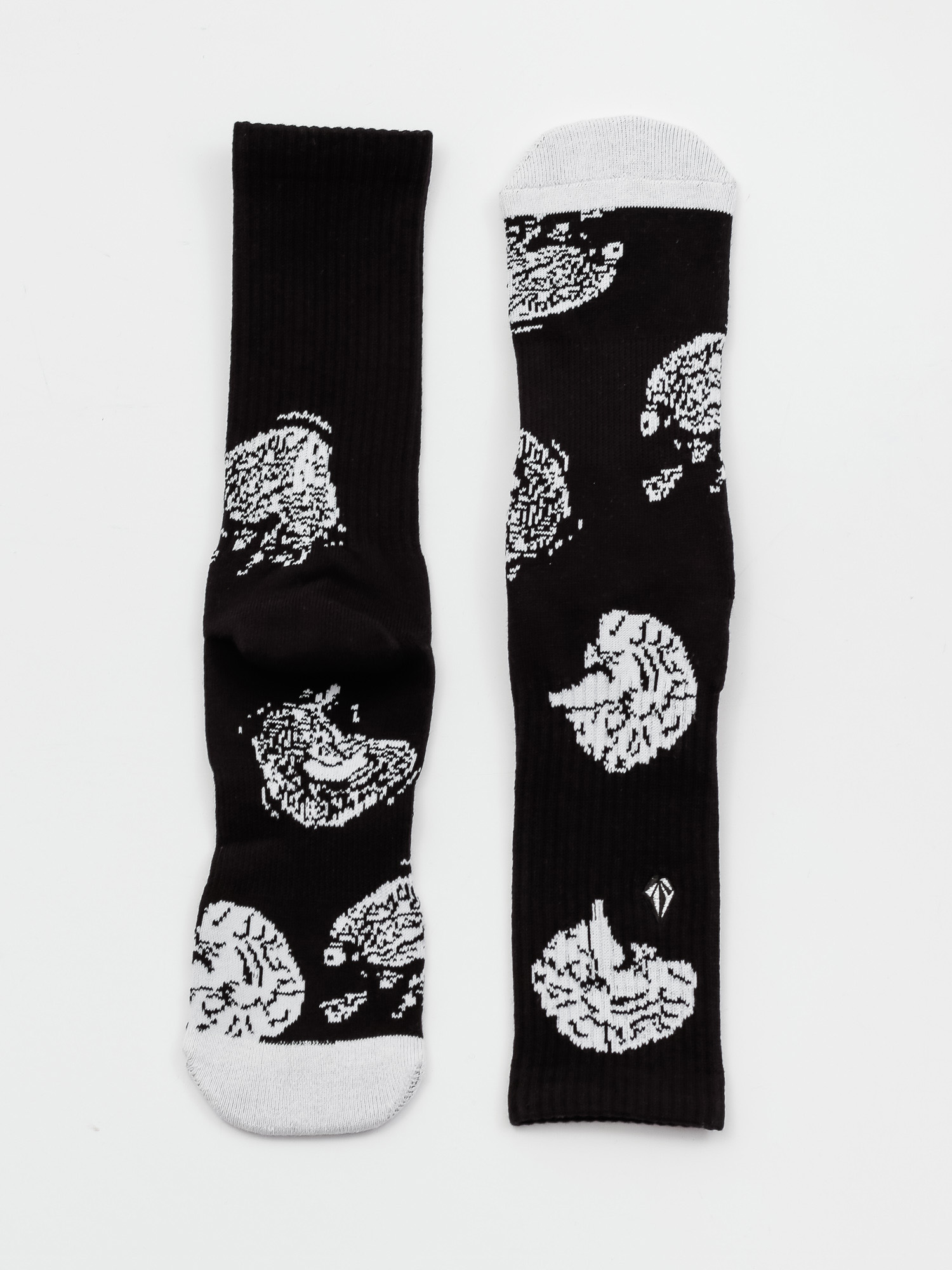 Skarpetki Volcom Vibes Socks (black on black)