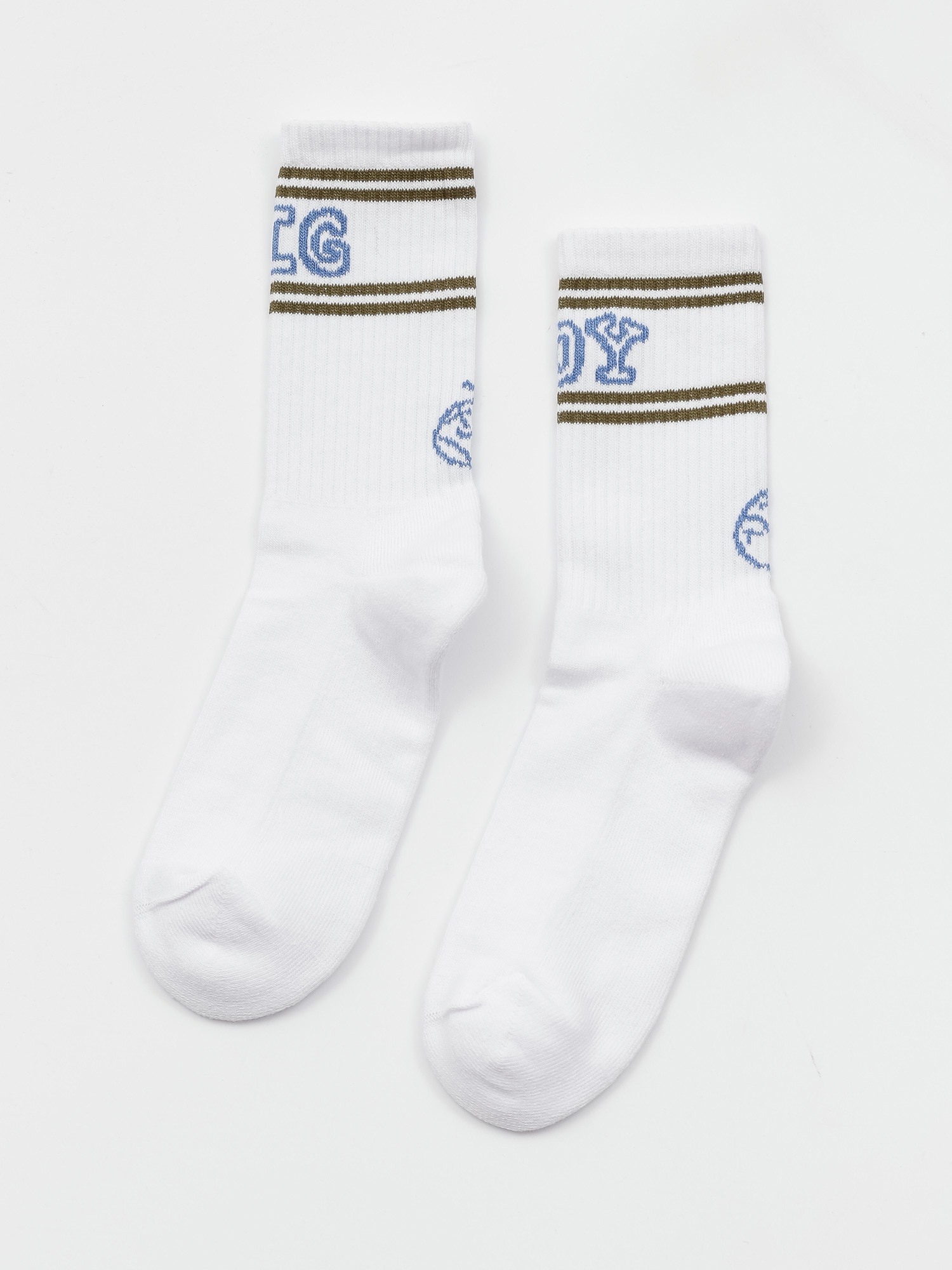 Skarpetki Polar Skate Big Boy (white/army/blue)
