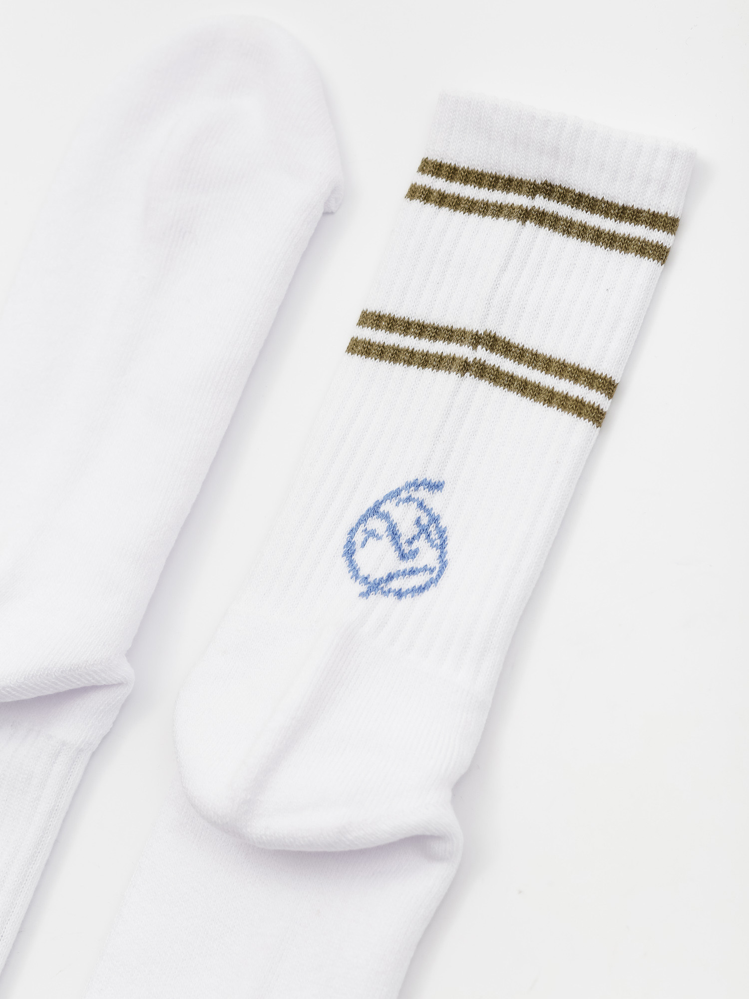 Skarpetki Polar Skate Big Boy (white/army/blue)