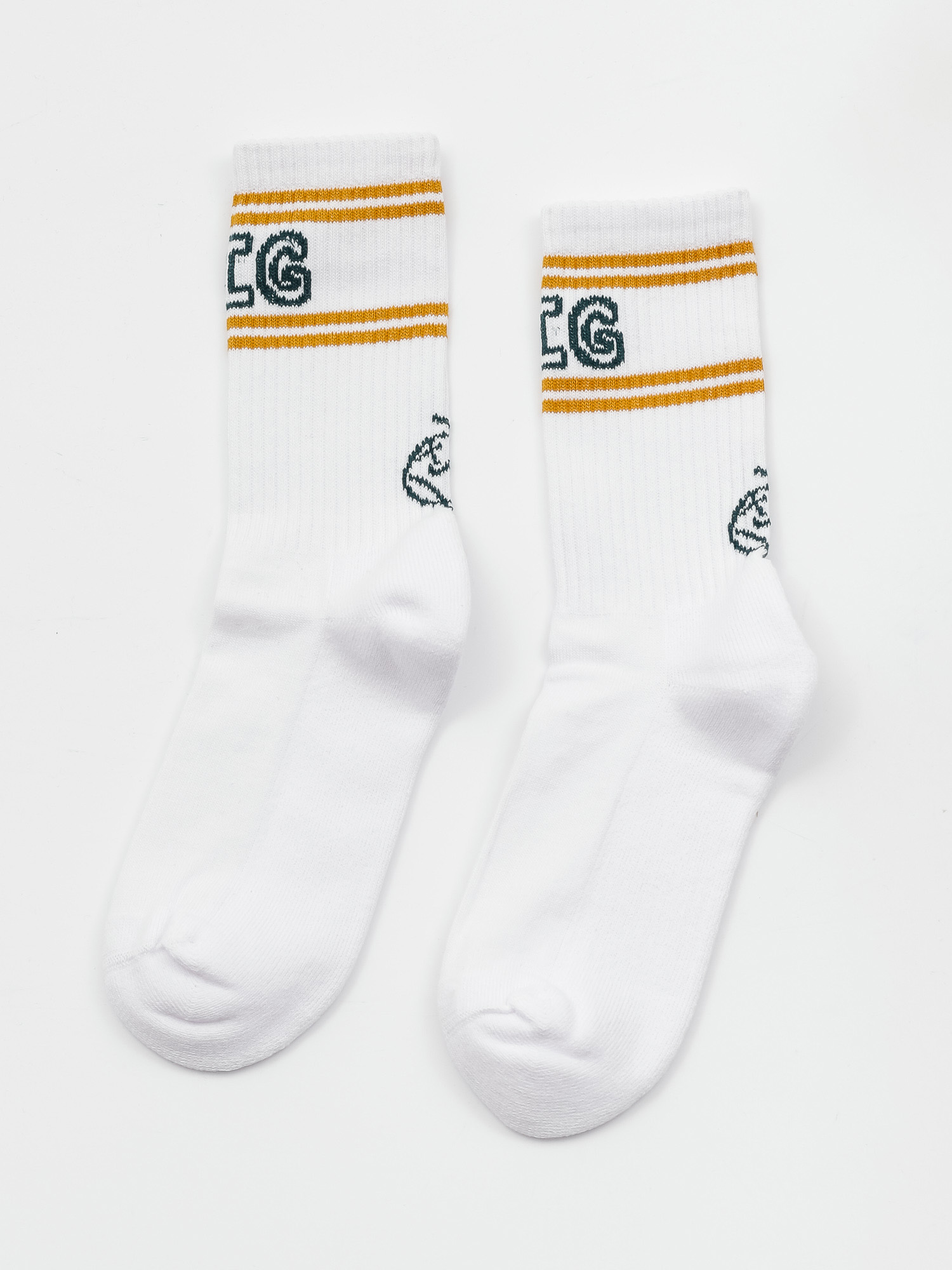 Skarpetki Polar Skate Big Boy (white/teal/orange)