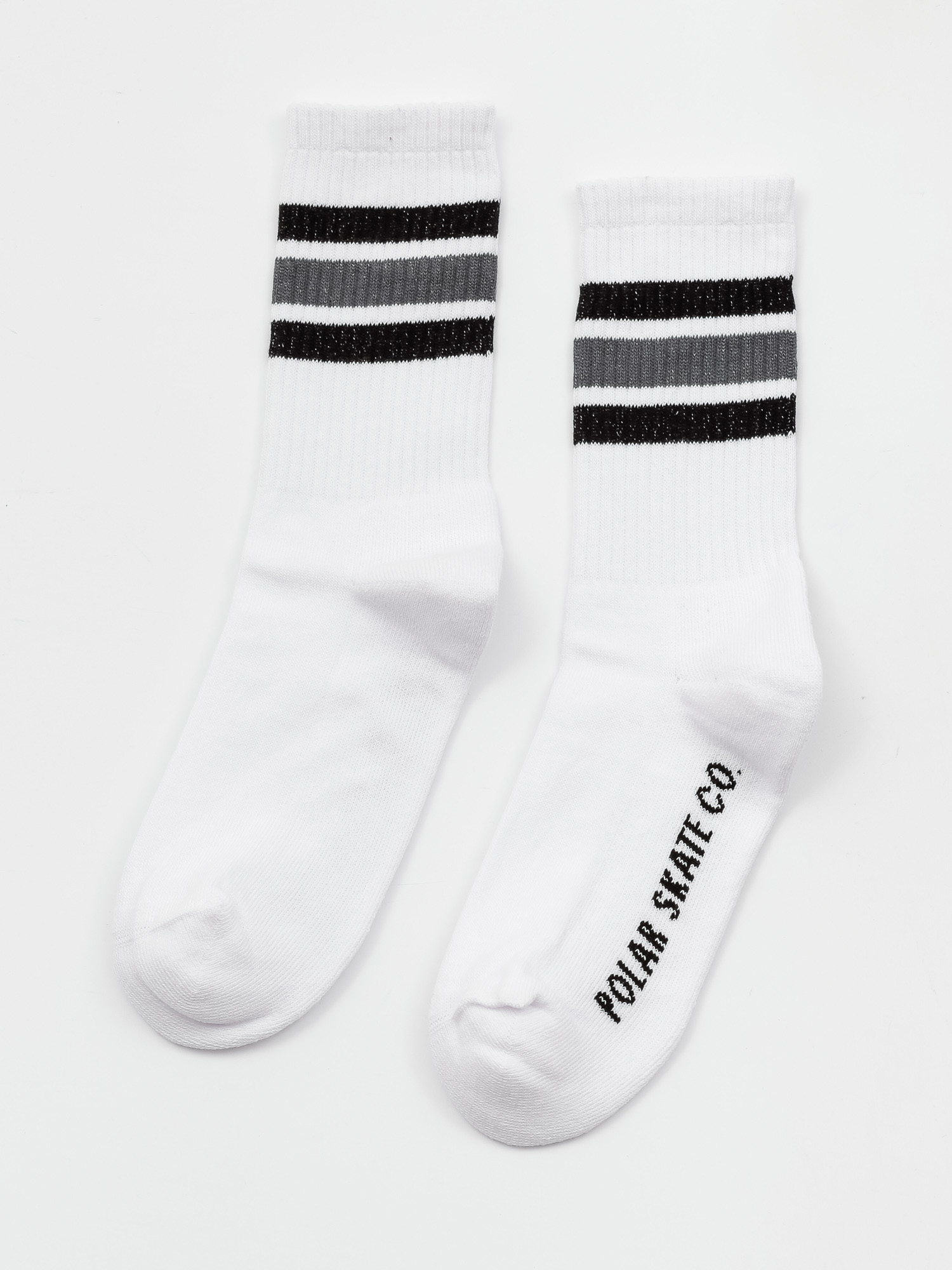 Skarpetki Polar Skate Stripe (white/black/grey)