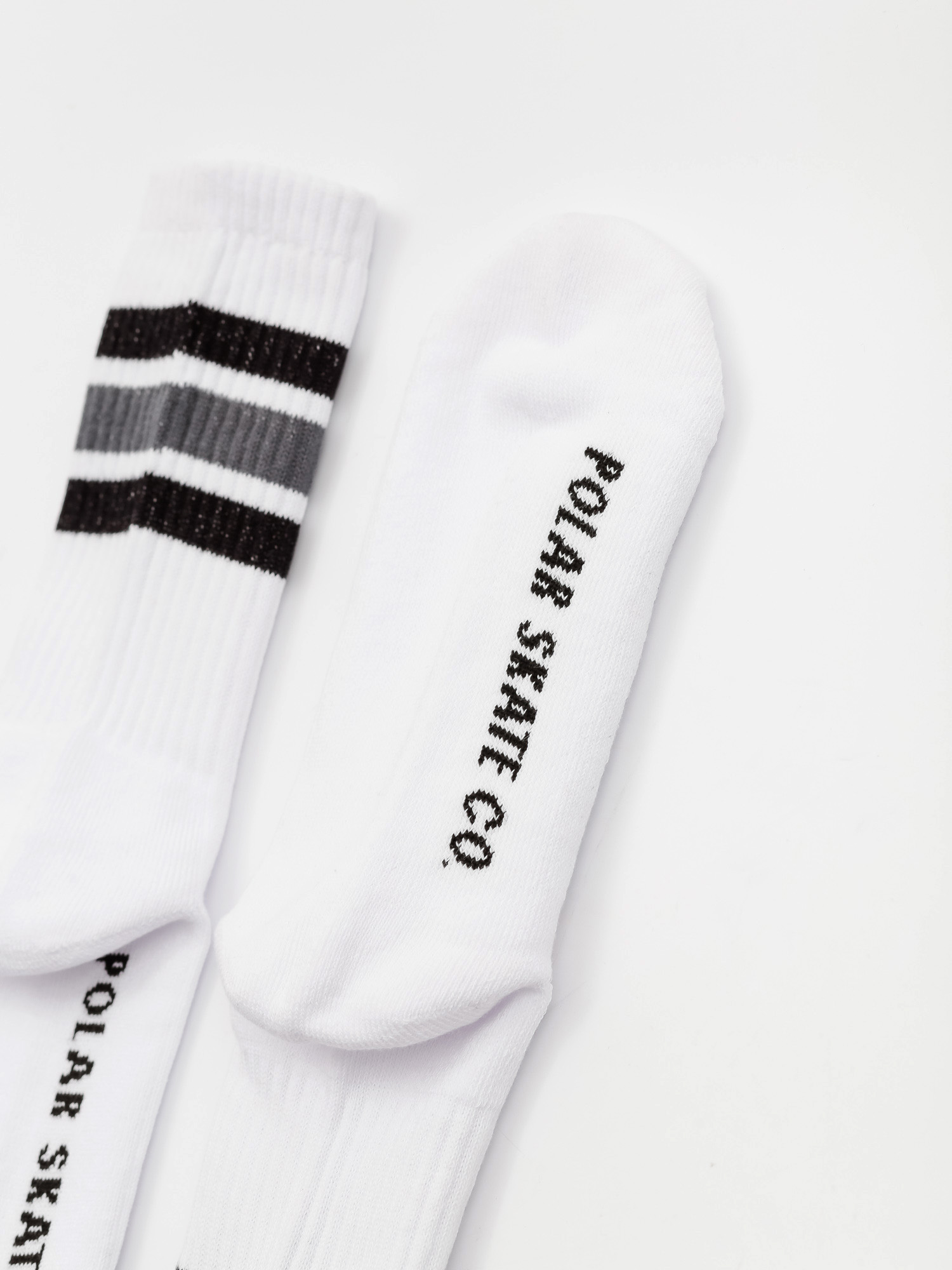 Skarpetki Polar Skate Stripe (white/black/grey)