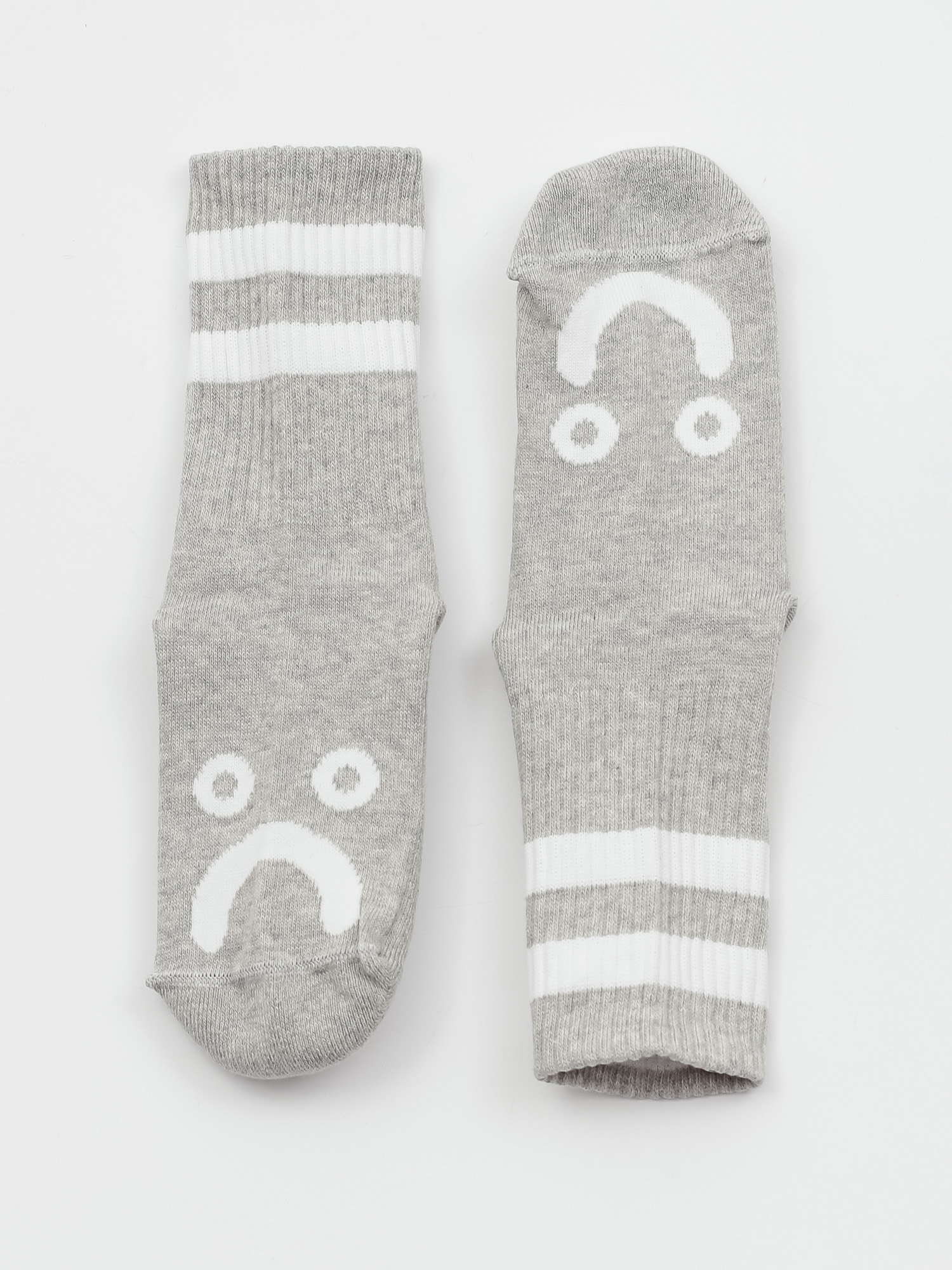 Skarpetki Polar Skate Happy Sad (heather grey)