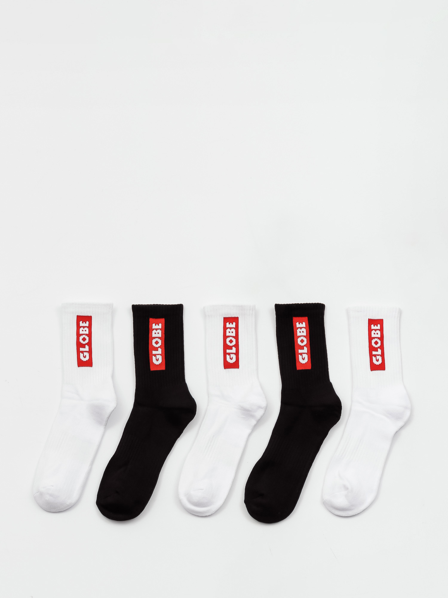 Skarpetki Globe Bar Crew 5 Pack (assorted)