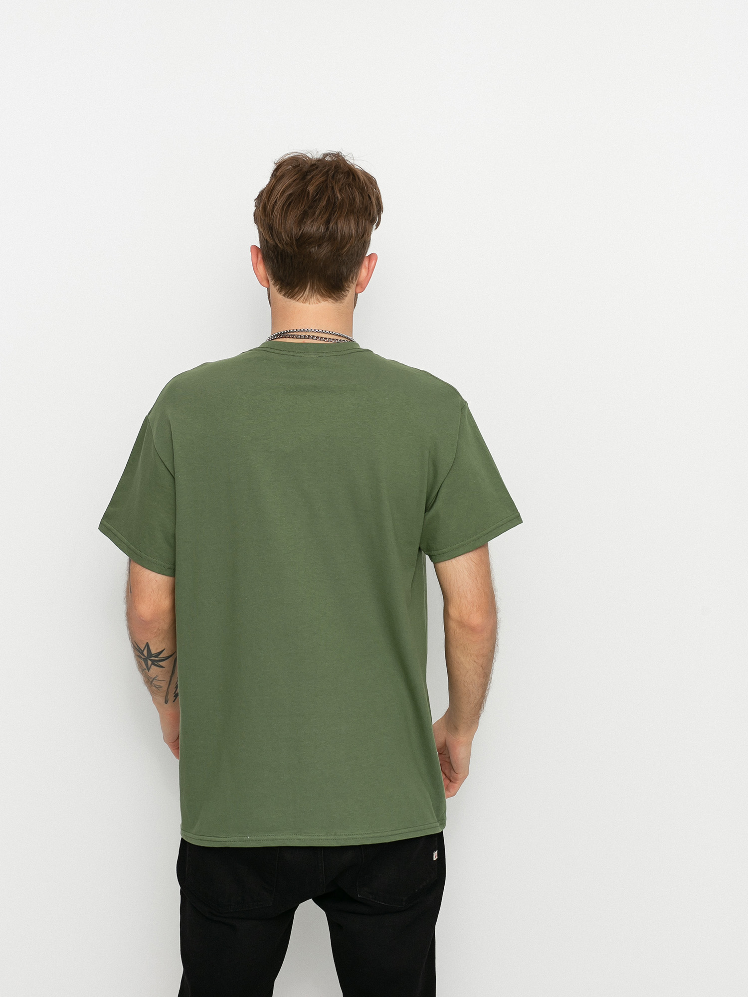 T-shirt Thrasher Skate Mag (military green)
