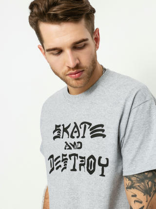 Тениска Thrasher Skate And Destroy (grey)
