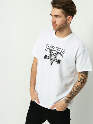 T-shirt Thrasher Skate Goat (white)