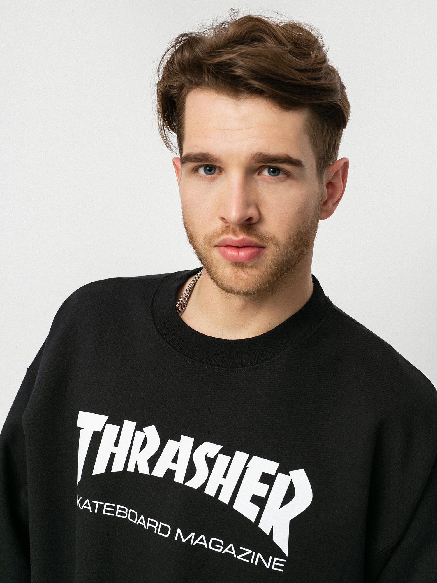 Bluza Thrasher Skate Mag Crew (black)
