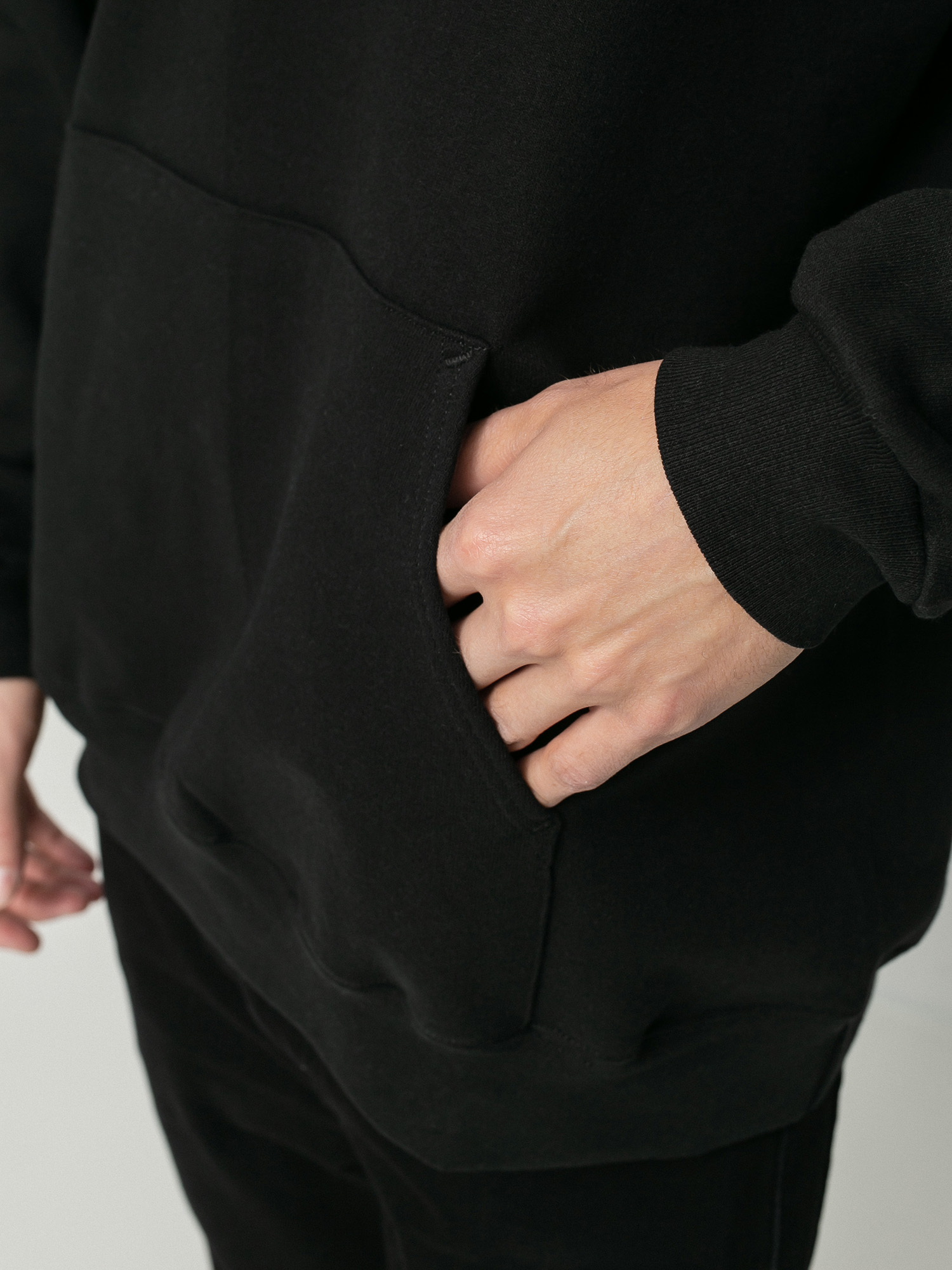 Bluza z kapturem Thrasher Skate And Destroy HD (black)