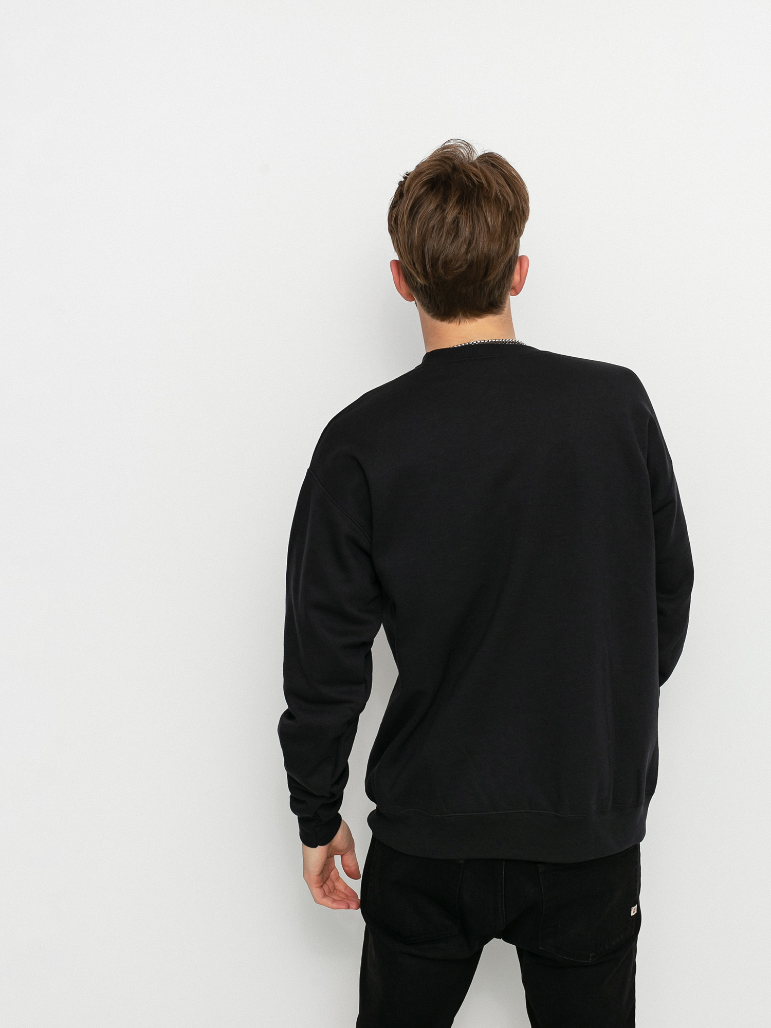 Bluza Thrasher Godzilla Crew (black)