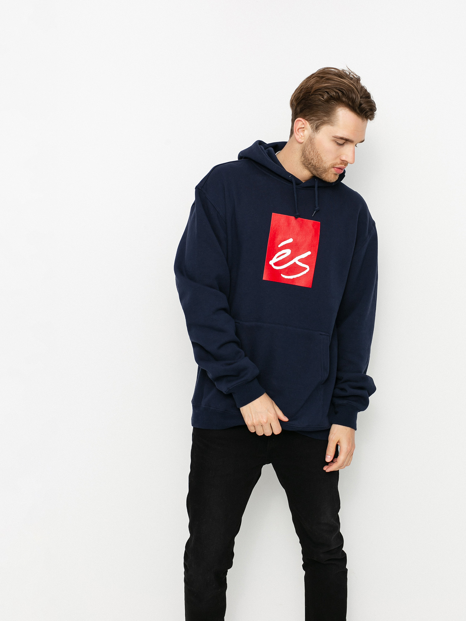 Bluza z kapturem eS Main Block HD (navy)