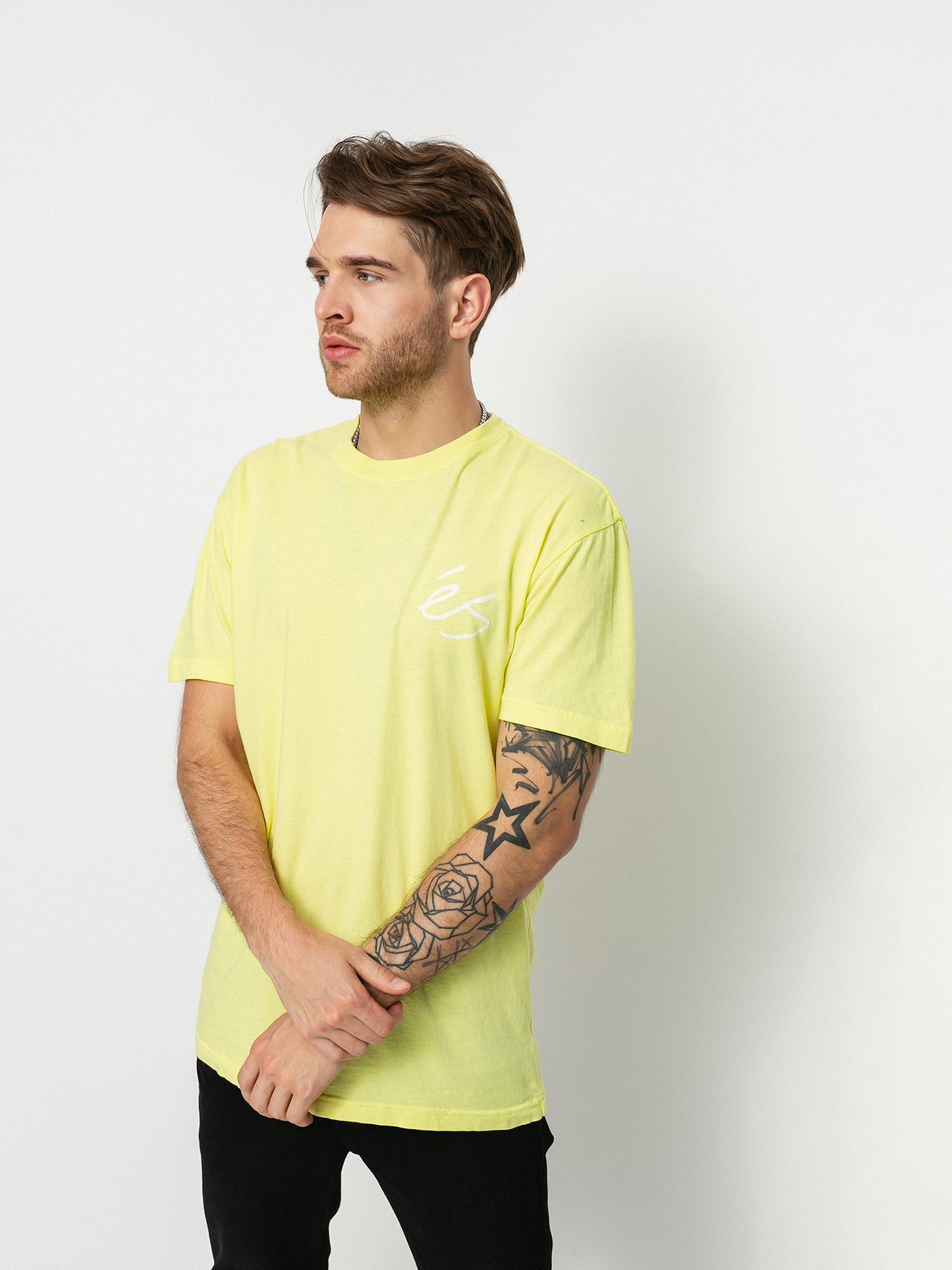 T-shirt eS Script Overdye (light green)