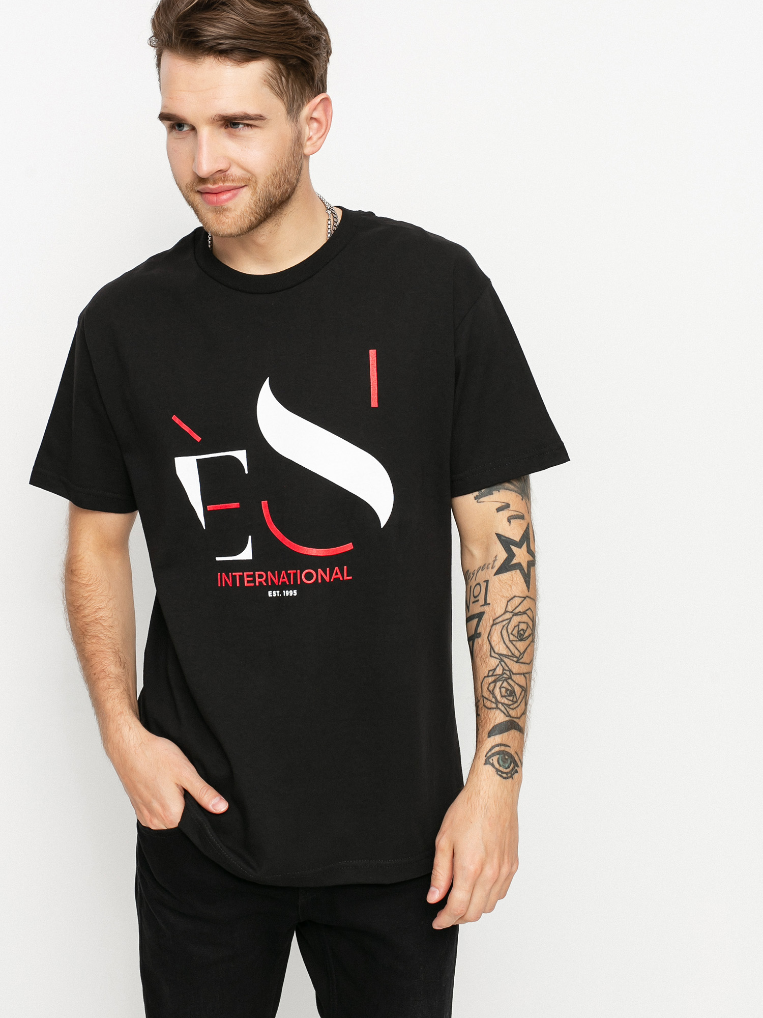 T-shirt eS Cutout (black)