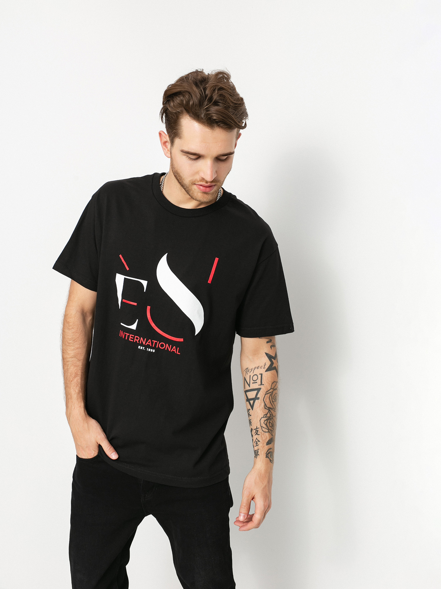 T-shirt eS Cutout (black)