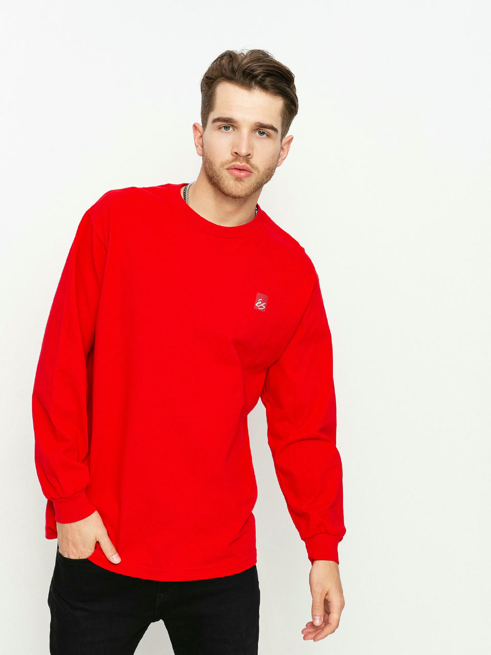 Longsleeve eS Block HD (red)