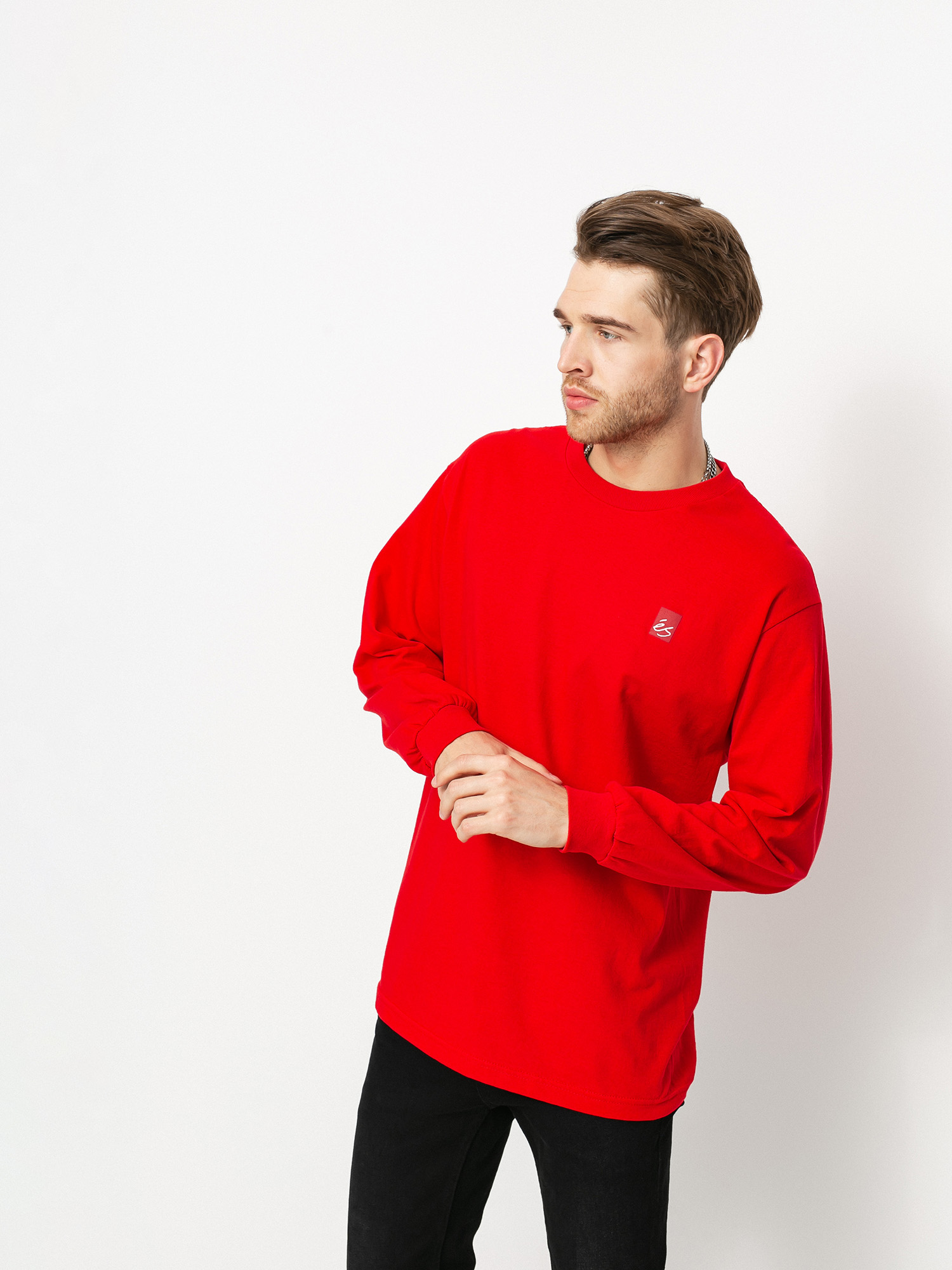 Longsleeve eS Block HD (red)