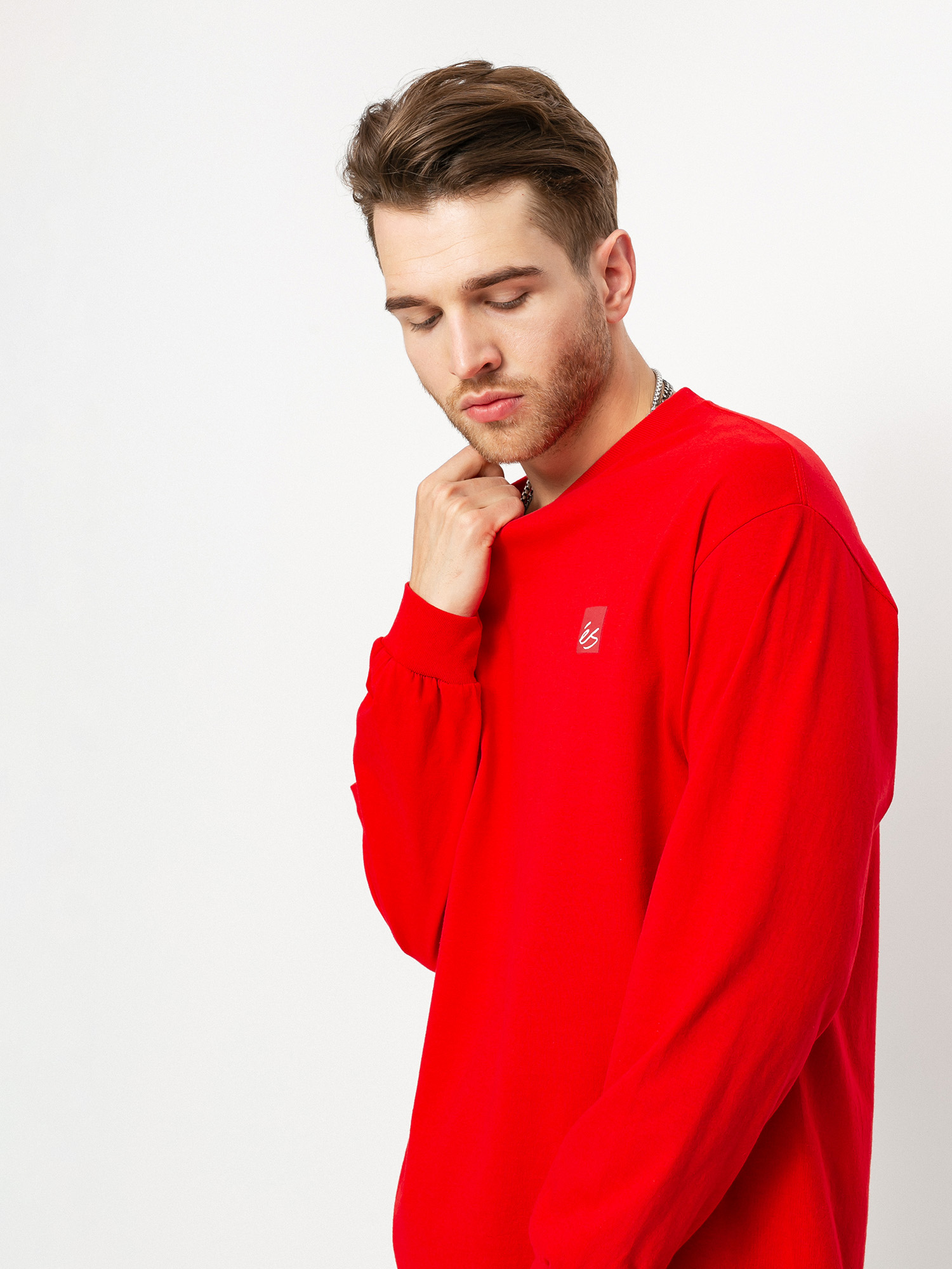 Longsleeve eS Block HD (red)