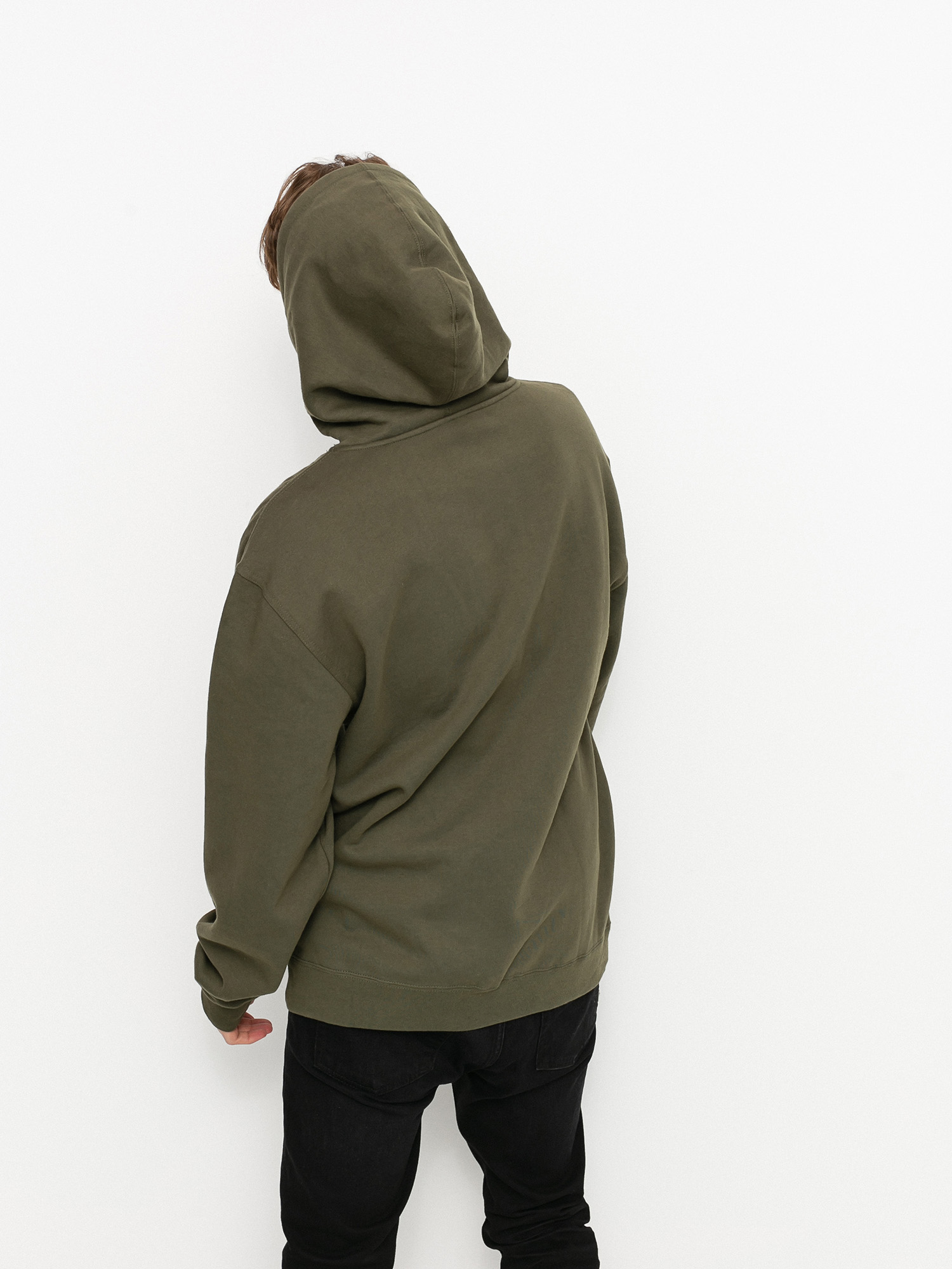 Bluza z kapturem Emerica Pure Logo HD (army)