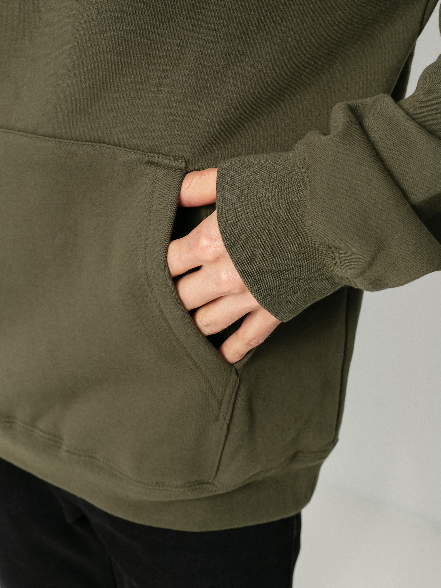 Bluza z kapturem Emerica Pure Logo HD (army)