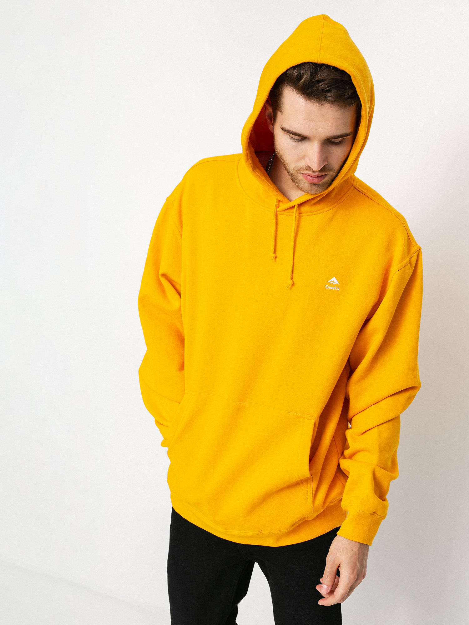 Bluza z kapturem Emerica Stacked HD (gold)