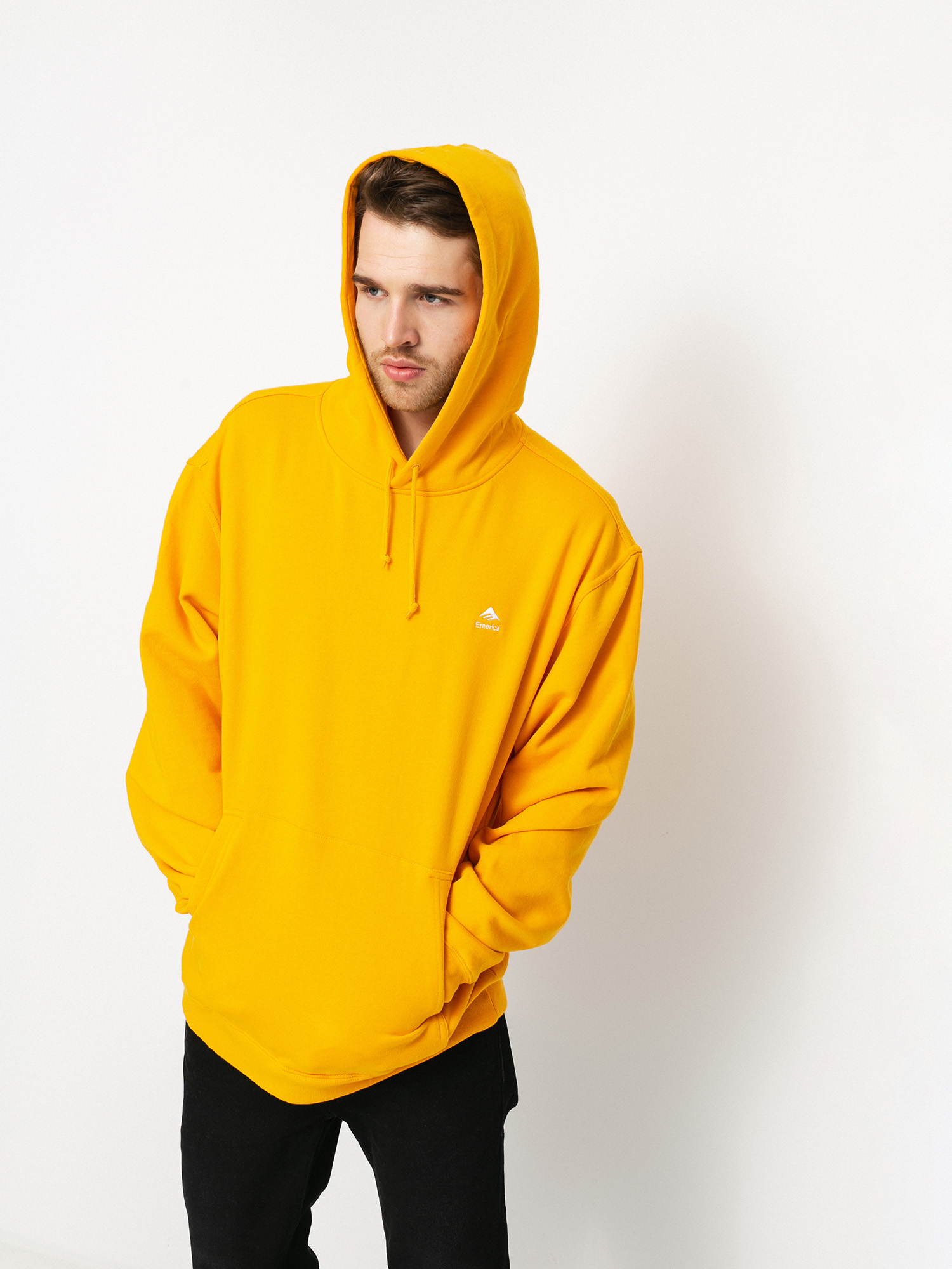 Bluza z kapturem Emerica Stacked HD (gold)