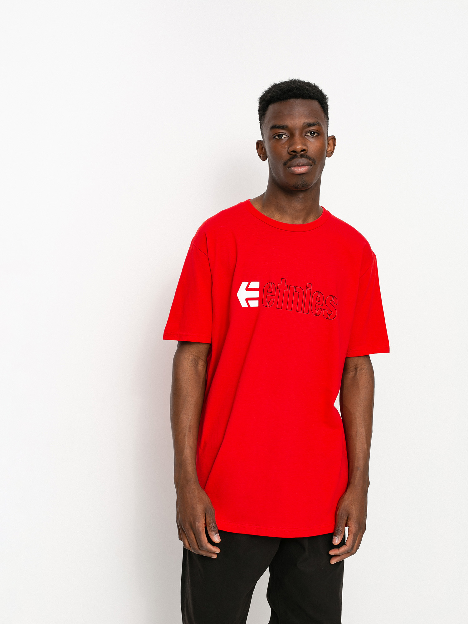 T-shirt Etnies Ecorp (red/black)