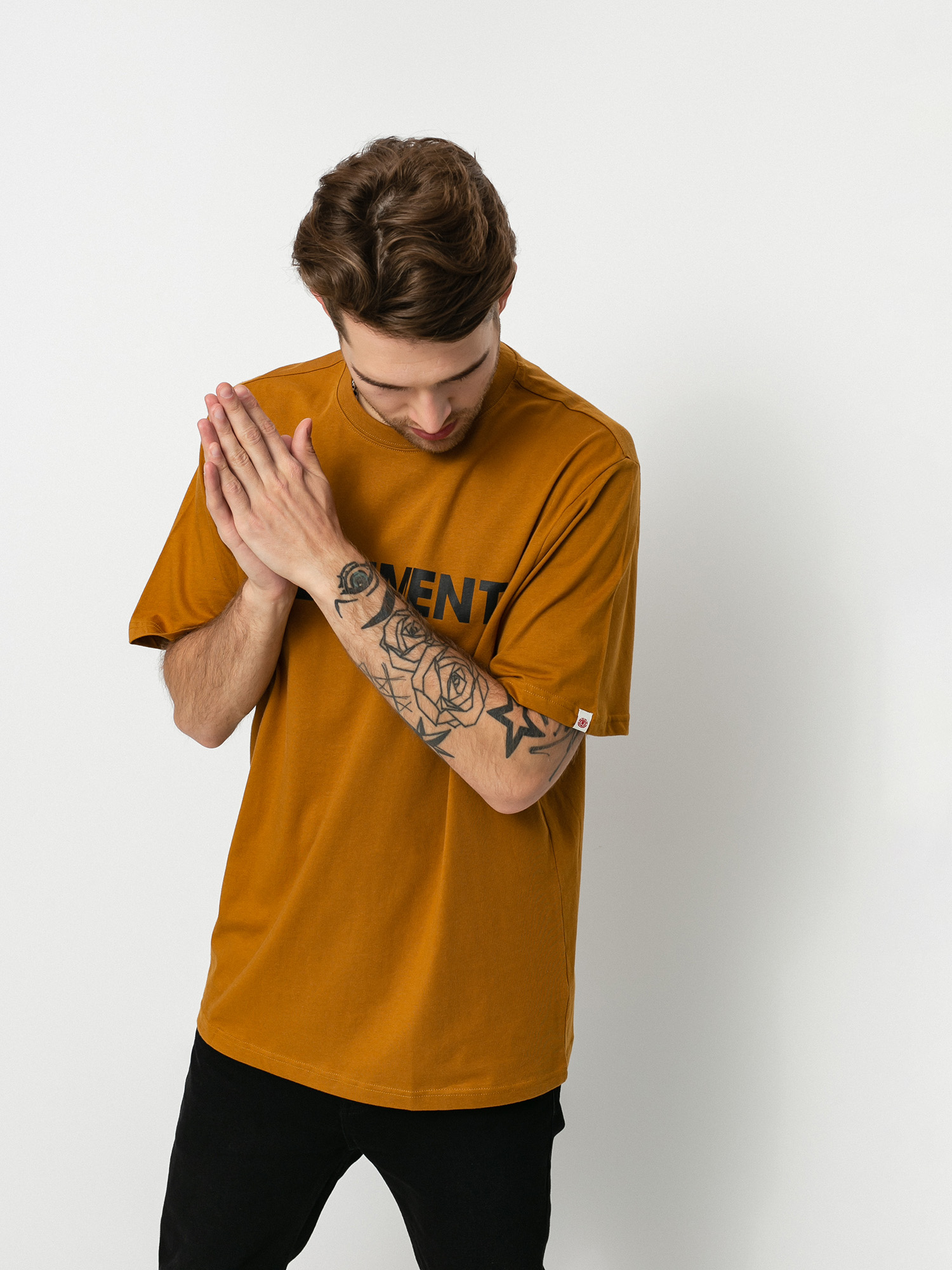 T-shirt Element Blazin (gold brown)