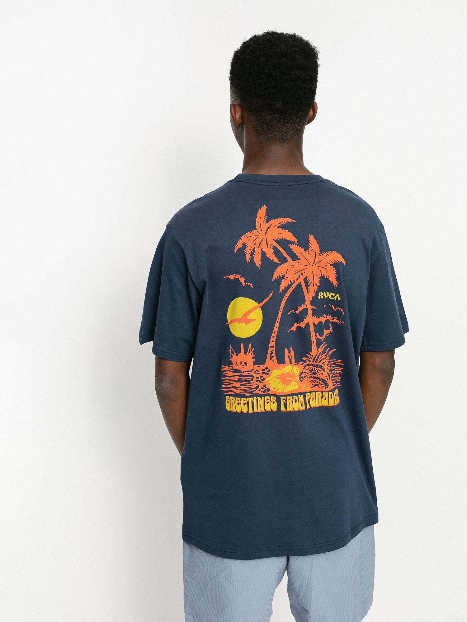 T-shirt RVCA Bliss (moody blue)