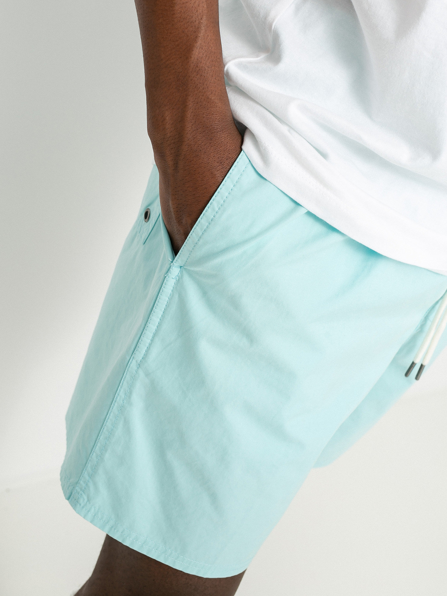 Szorty RVCA Opposites Elastic (ice blue)