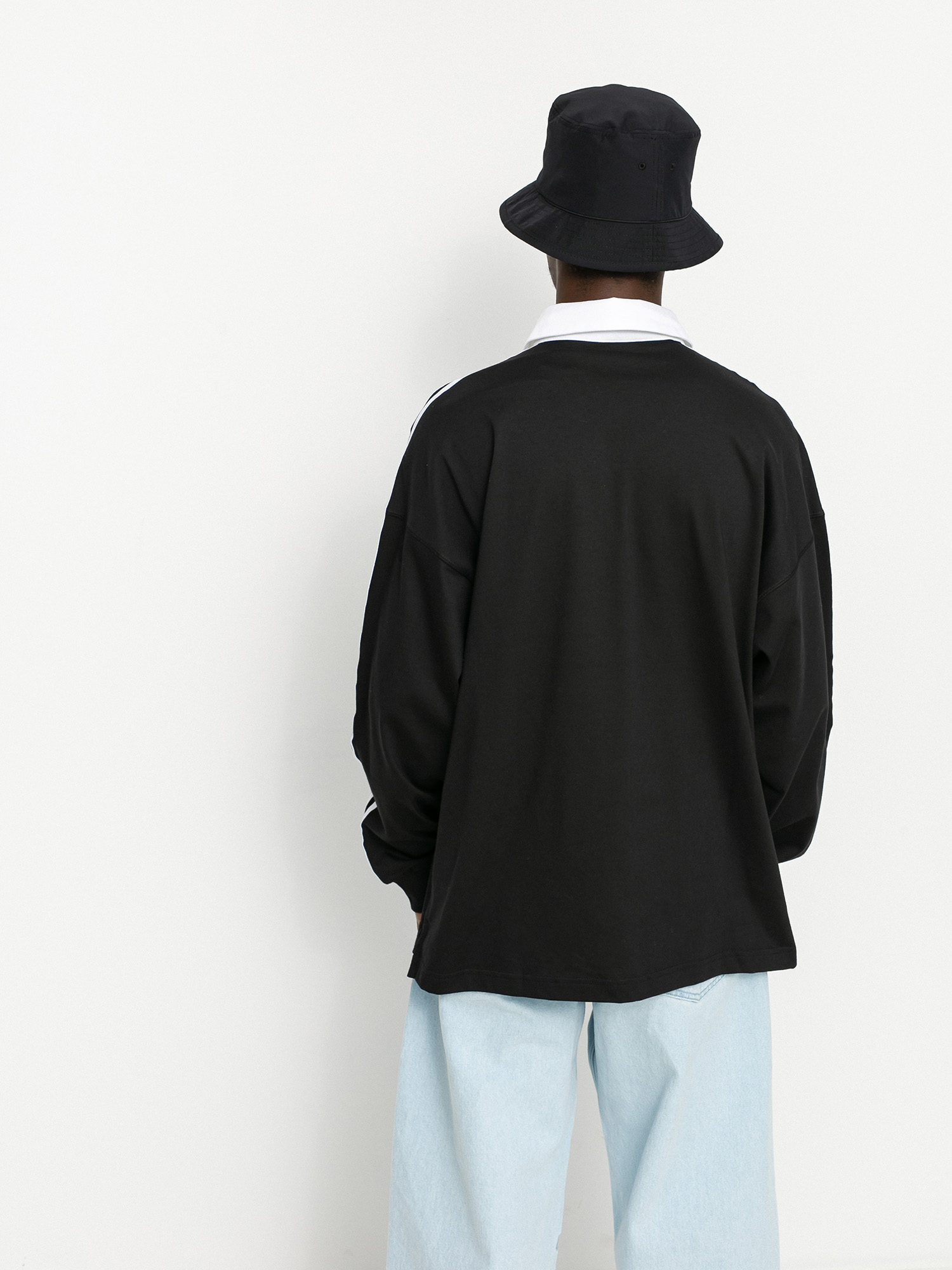 Longsleeve adidas Solid Rugby (black/white)