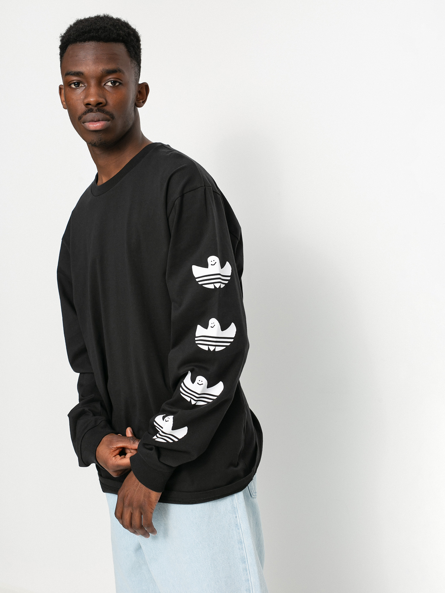 Longsleeve adidas G Shmoo (black/white)