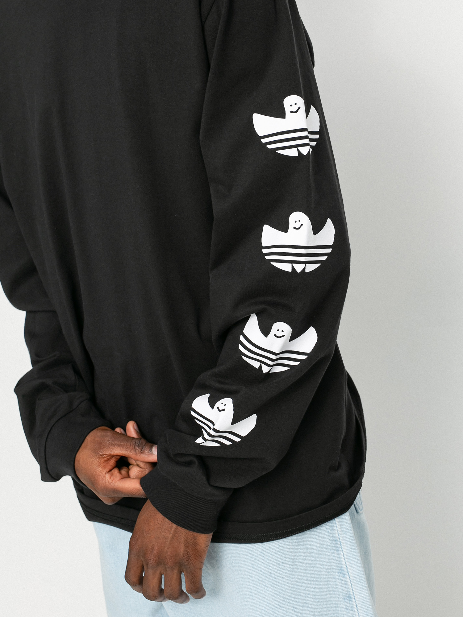 Longsleeve adidas G Shmoo (black/white)