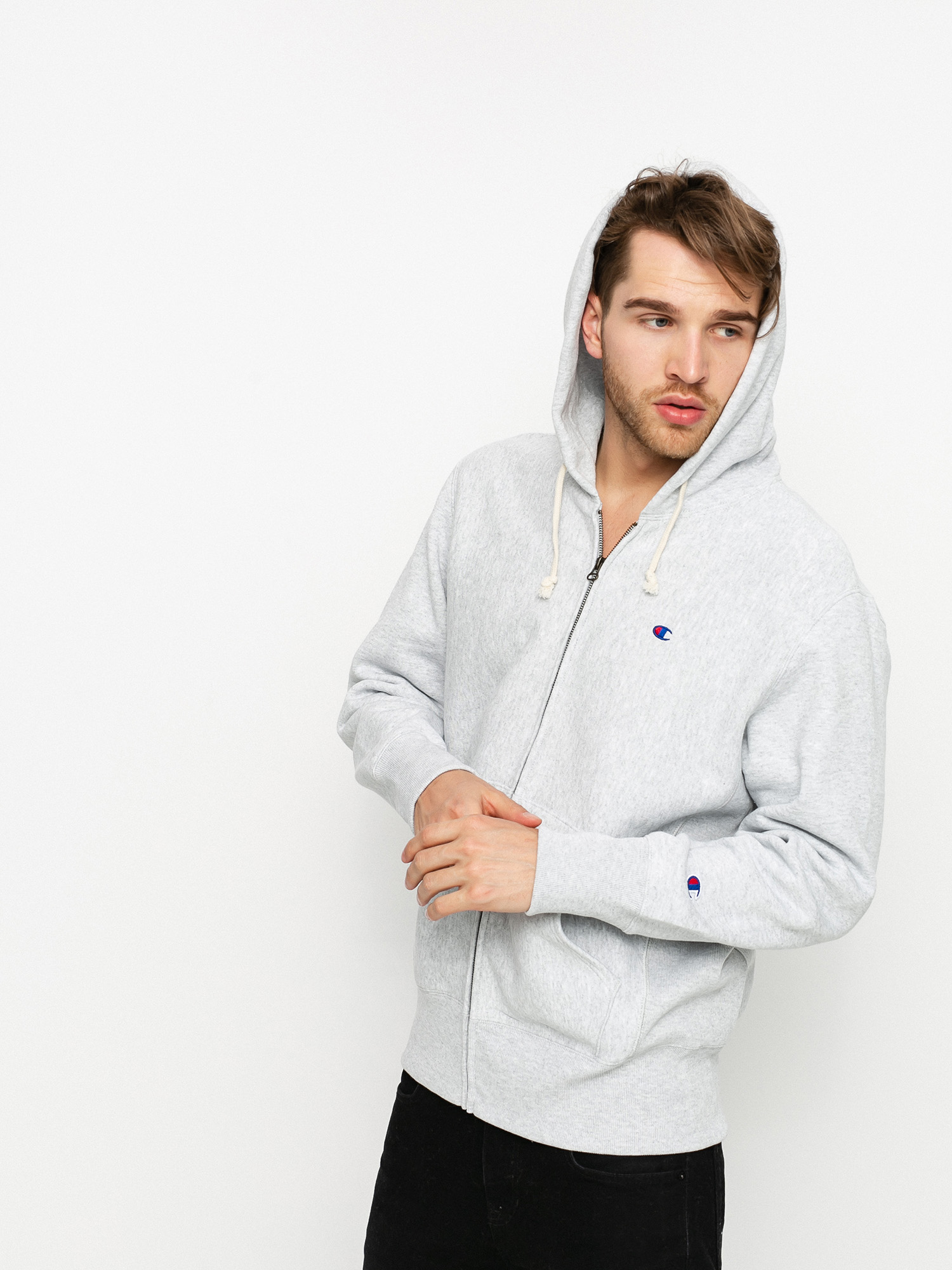 Bluza z kapturem Champion Sweatshirt ZHD 214677 (loxgm)