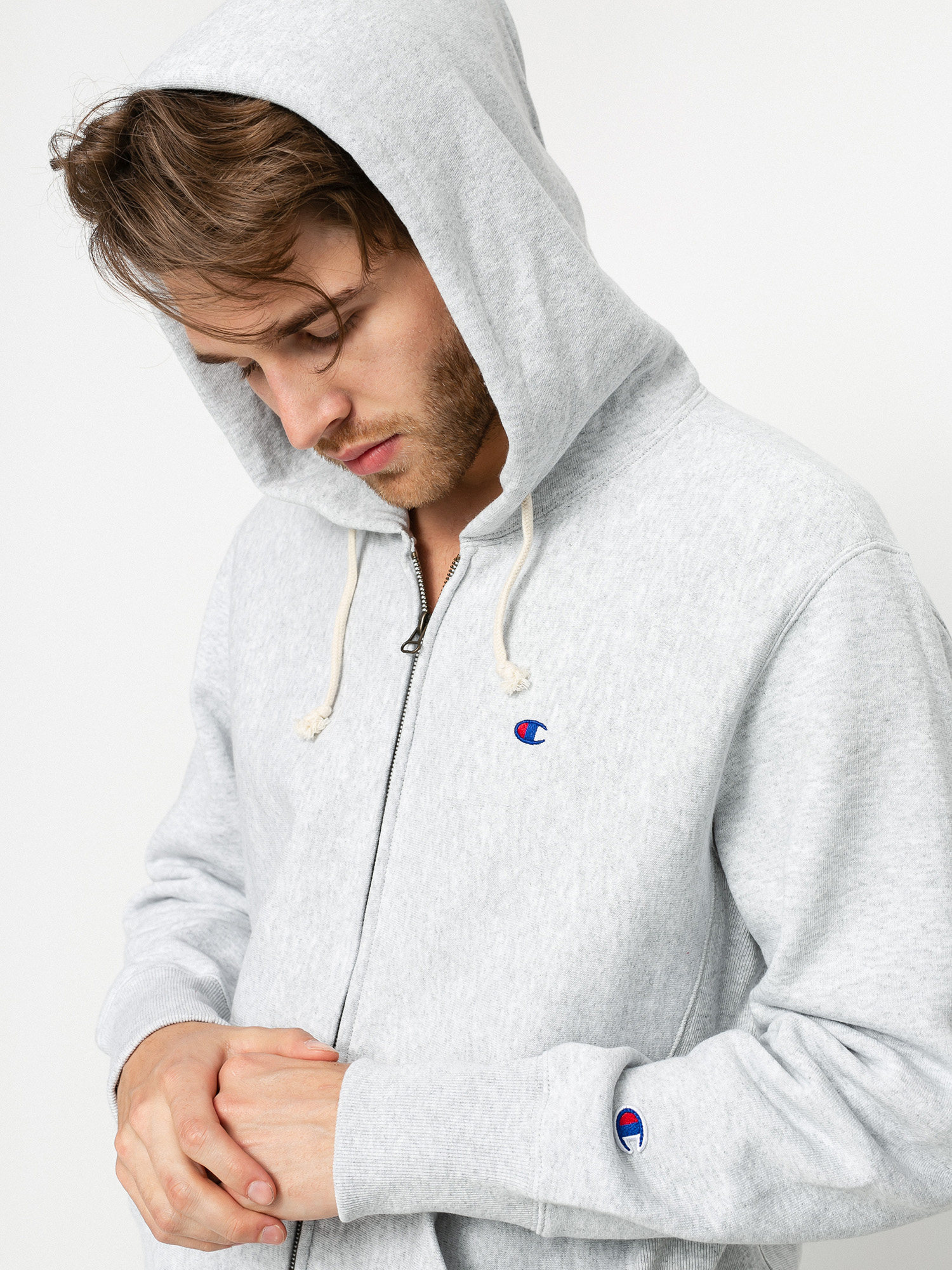 Bluza z kapturem Champion Sweatshirt ZHD 214677 (loxgm)