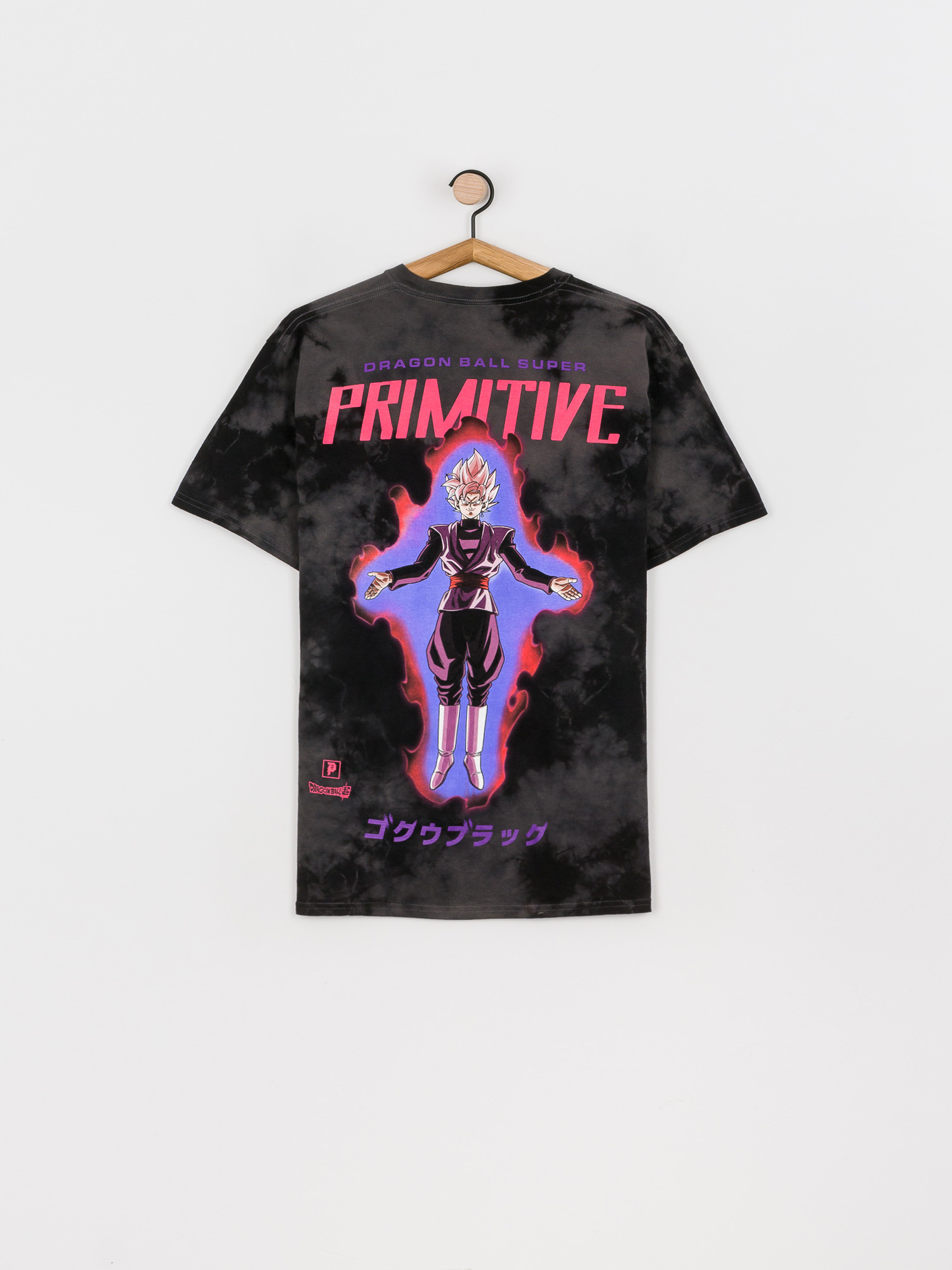 T-shirt Primitive Goku Black Rose Washed czarny (black)