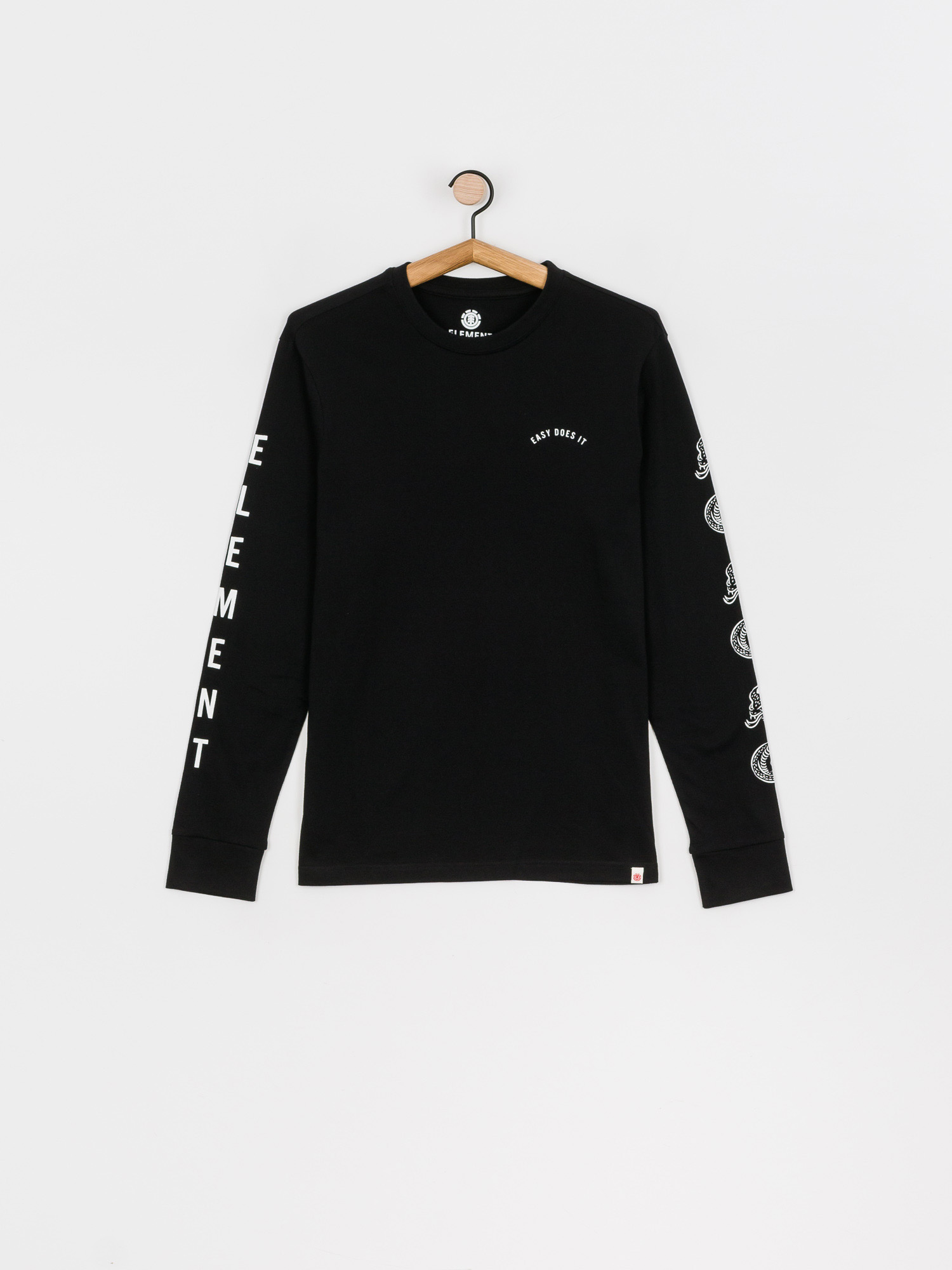 Longsleeve Element Karlov (flint black)